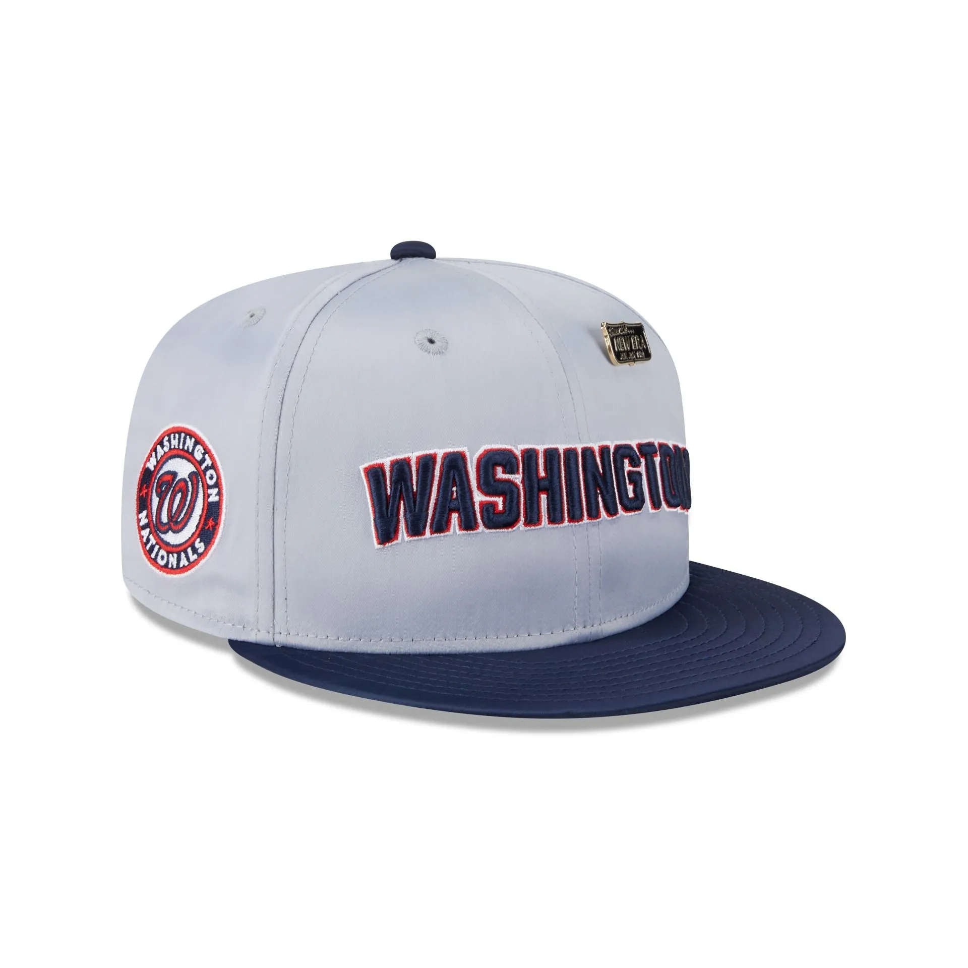 Washington Nationals Satin Pin 9FIFTY Snapback Hat sold by New Era