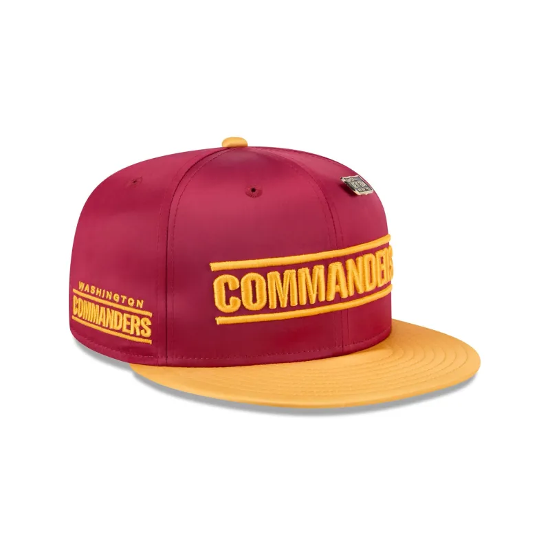 Washington Commanders Spring Satin 59FIFTY Fitted Hat sold by New Era