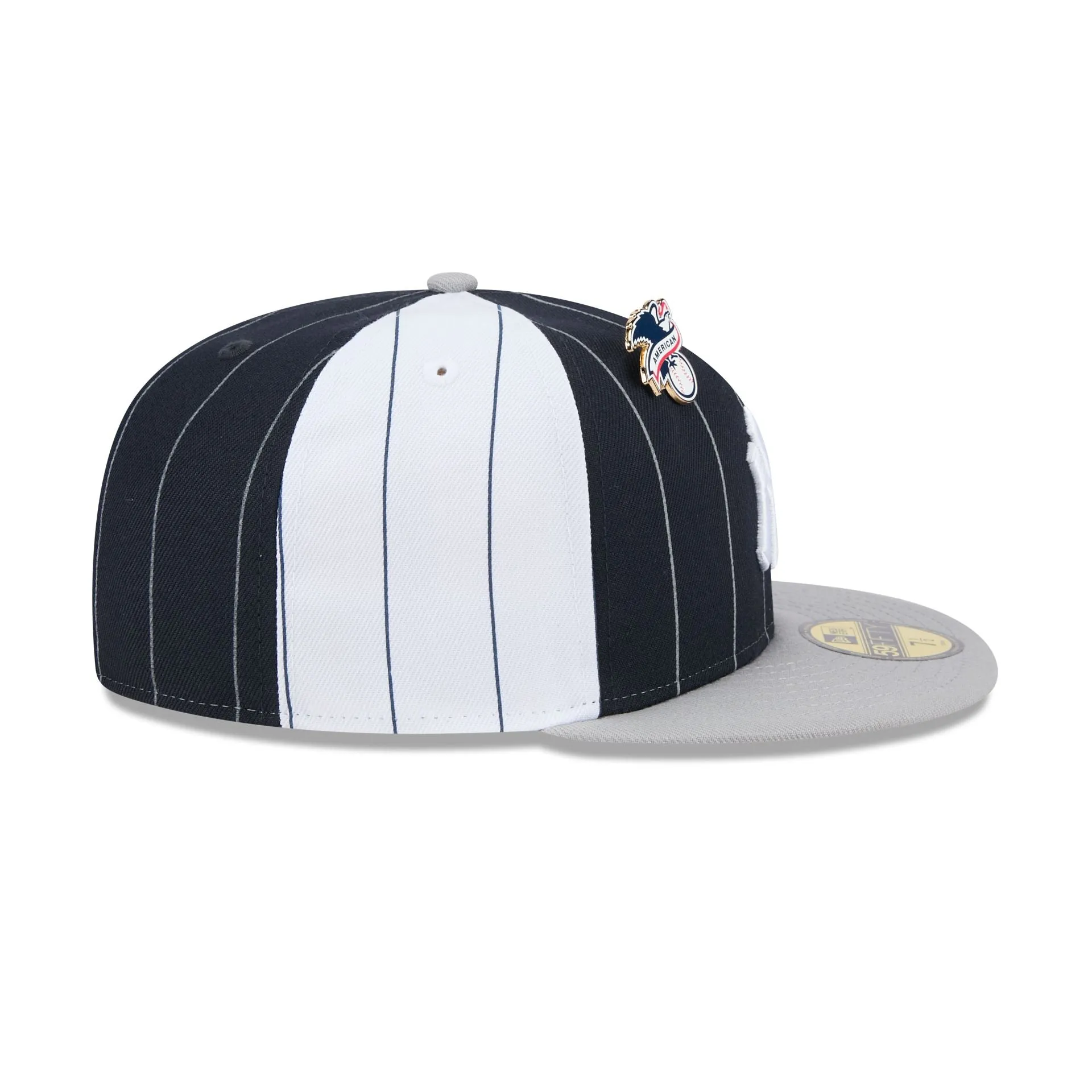 New York Yankees Pinstripe League Pin 59FIFTY Fitted Hat sold by New Era product image thumbnail 5