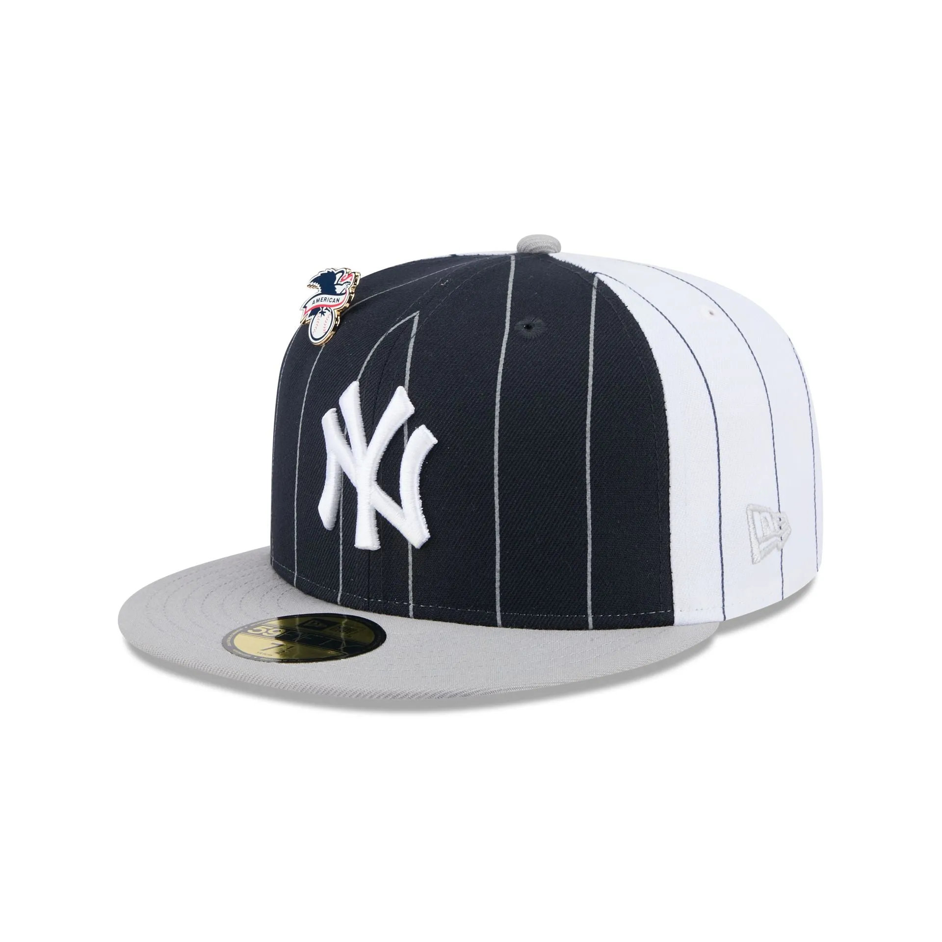 New York Yankees Pinstripe League Pin 59FIFTY Fitted Hat sold by New Era