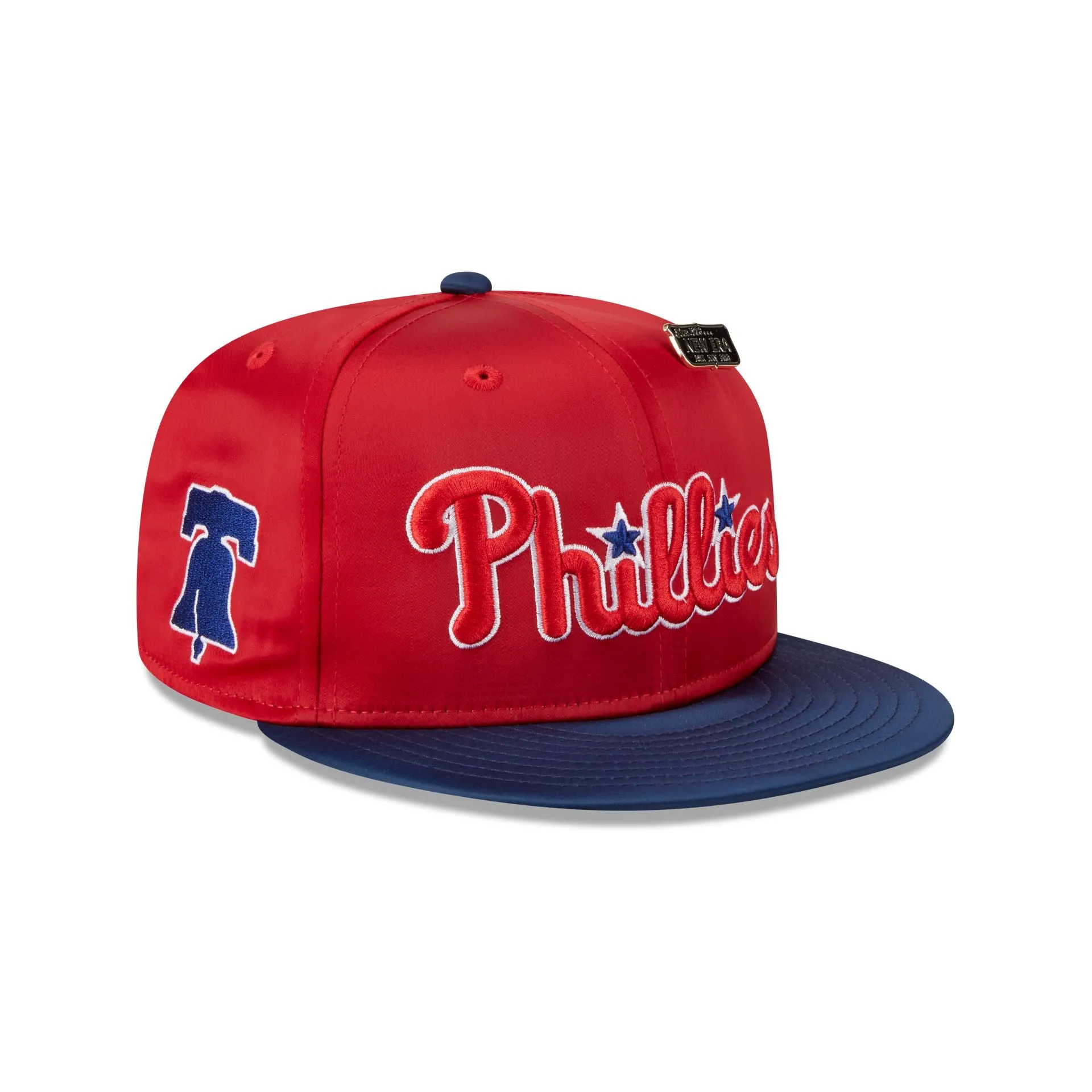 Philadelphia Phillies Satin Pin 9FIFTY Snapback Hat sold by New Era