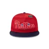Philadelphia Phillies Satin Pin 9FIFTY Snapback Hat sold by New Era