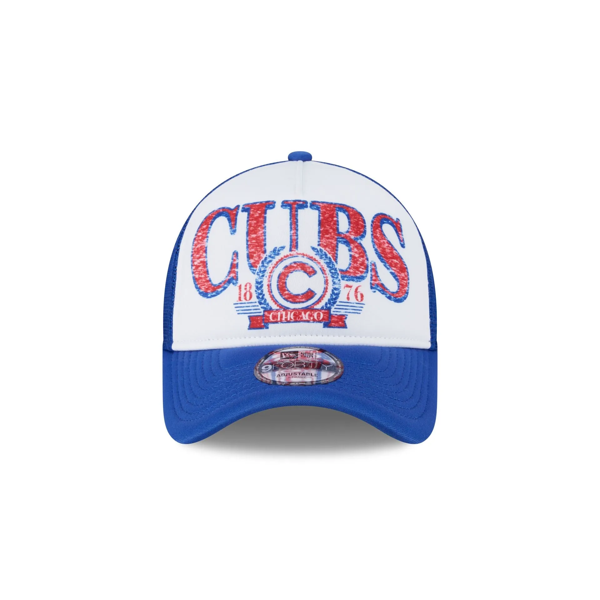 Chicago Cubs Distressed 9FORTY A-Frame Trucker Hat sold by New Era product image thumbnail 2