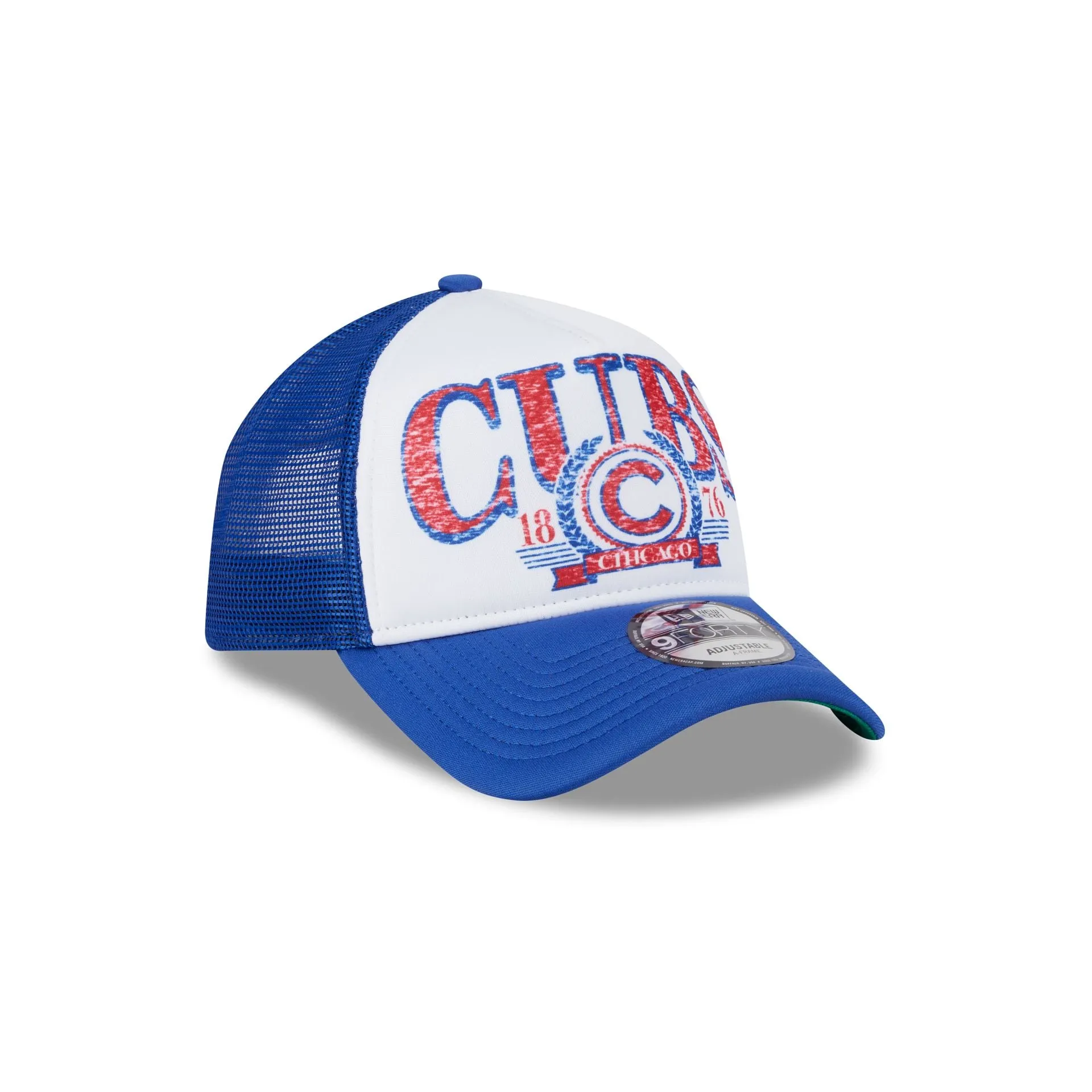 Chicago Cubs Distressed 9FORTY A-Frame Trucker Hat sold by New Era product image thumbnail 3