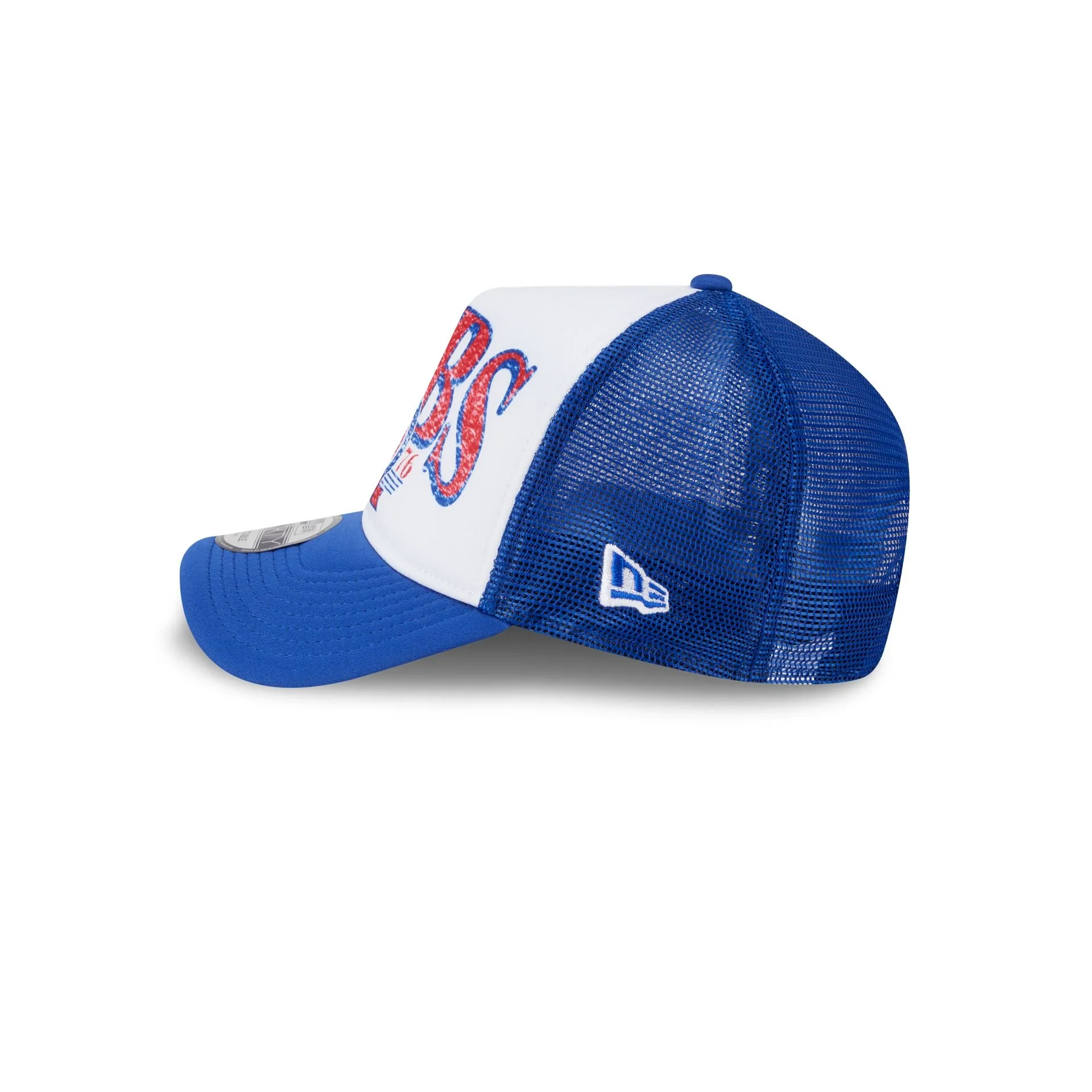 Chicago Cubs Distressed 9FORTY A-Frame Trucker Hat sold by New Era product image thumbnail 4