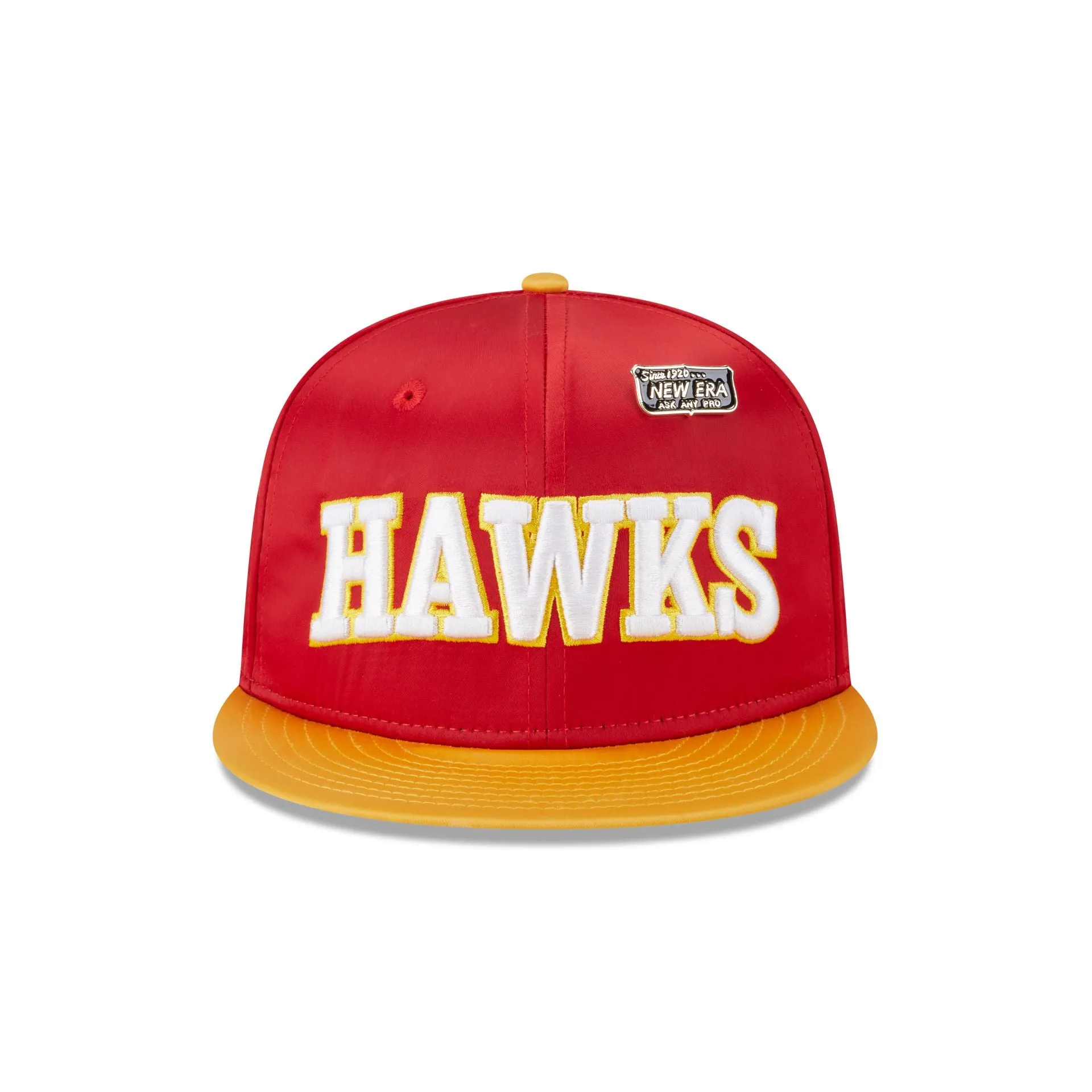 Atlanta Hawks Satin Pin 9FIFTY Snapback Hat sold by New Era product image thumbnail 2