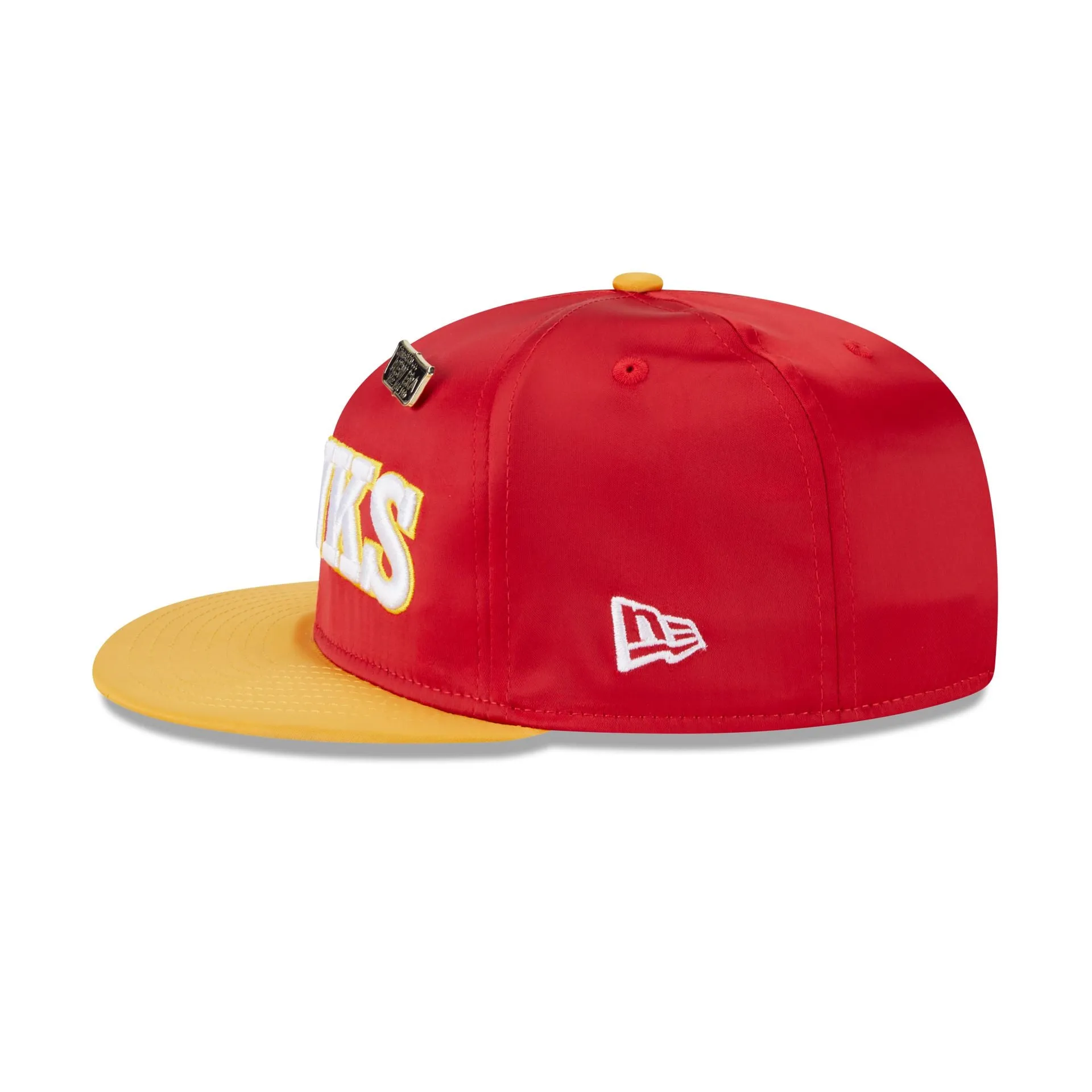 Atlanta Hawks Satin Pin 9FIFTY Snapback Hat sold by New Era product image thumbnail 5