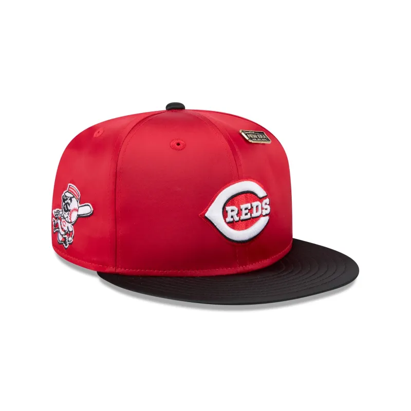 Cincinnati Reds Satin Pin 9FIFTY Snapback Hat sold by New Era