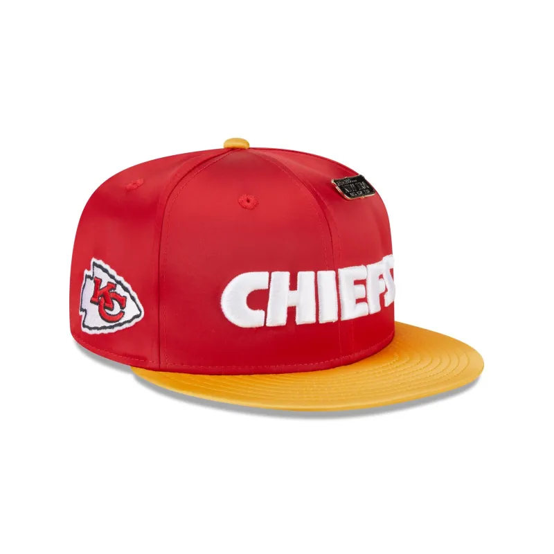 Kansas City Chiefs Spring Satin 59FIFTY Fitted Hat sold by New Era
