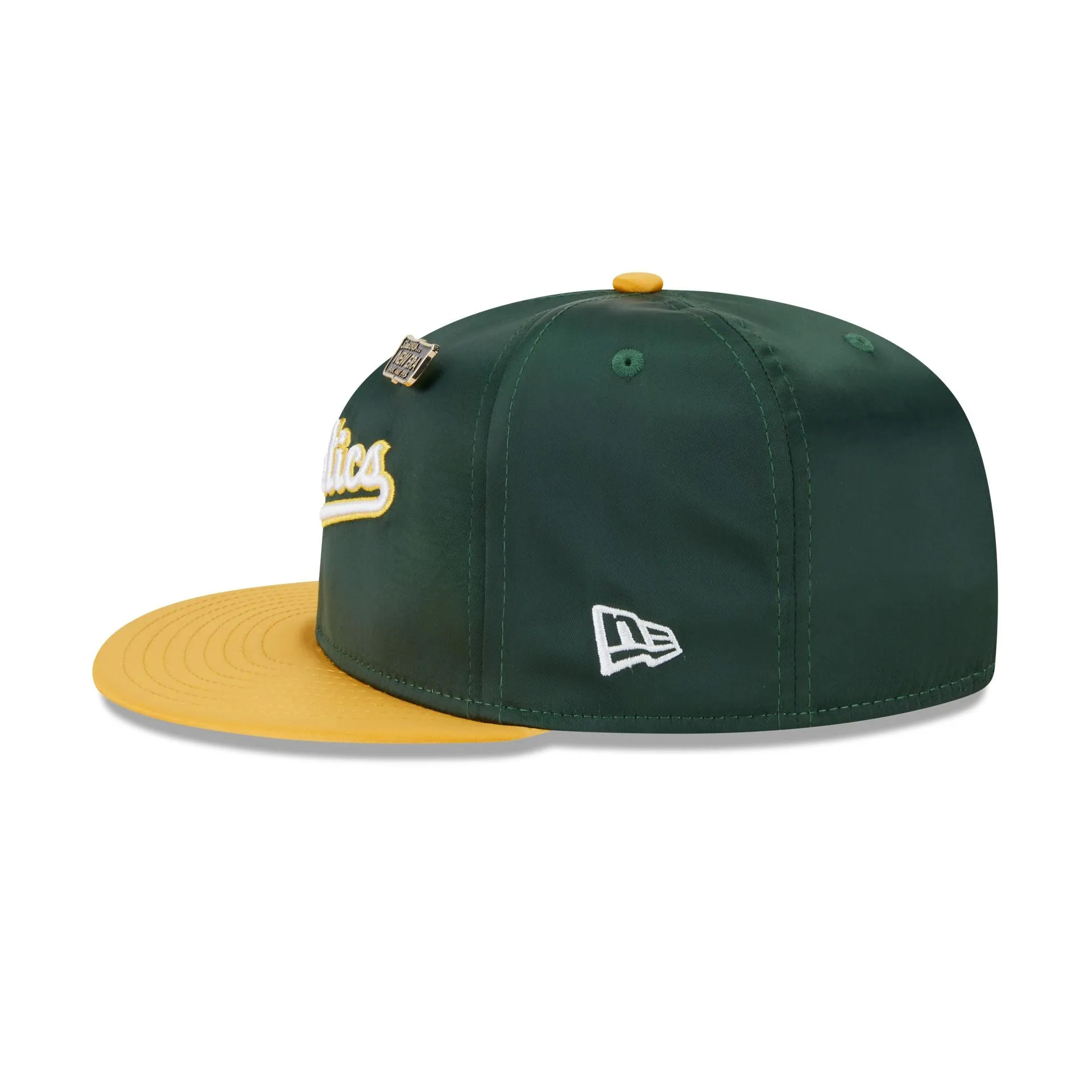 Athletics Satin Pin 9FIFTY Snapback Hat sold by New Era product image thumbnail 5