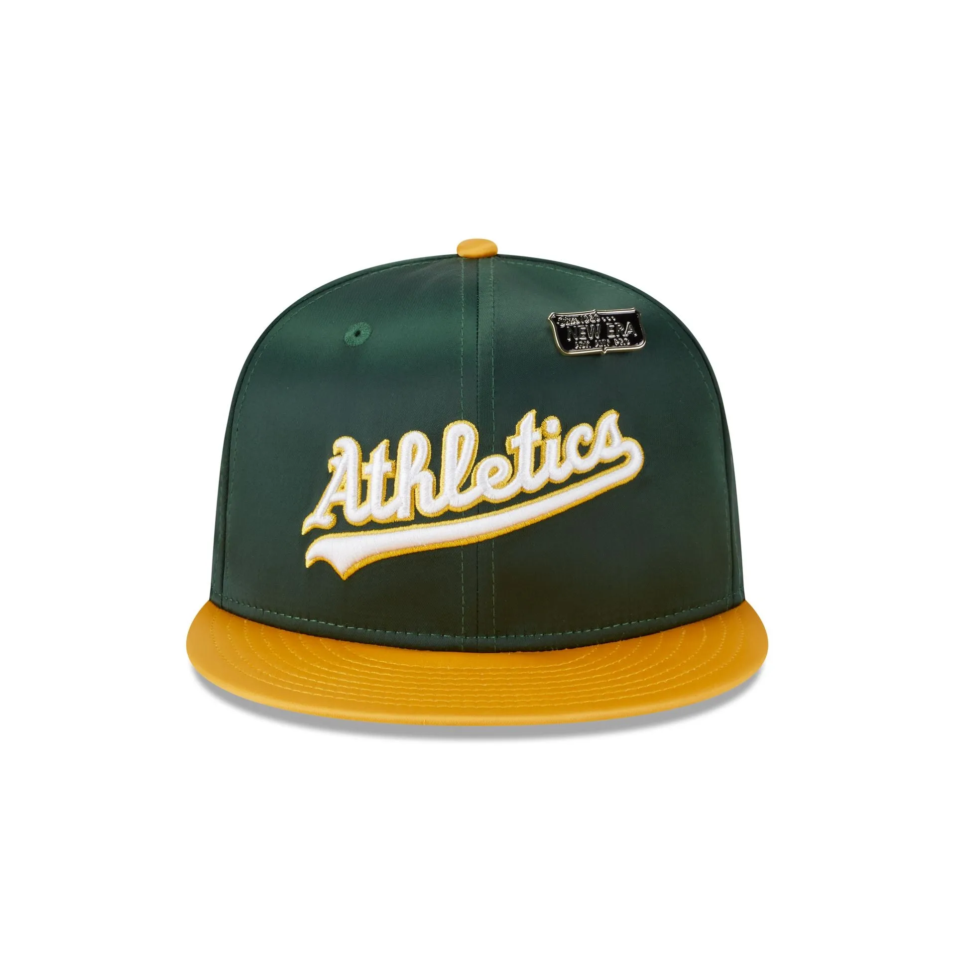 Athletics Satin Pin 9FIFTY Snapback Hat sold by New Era product image thumbnail 2