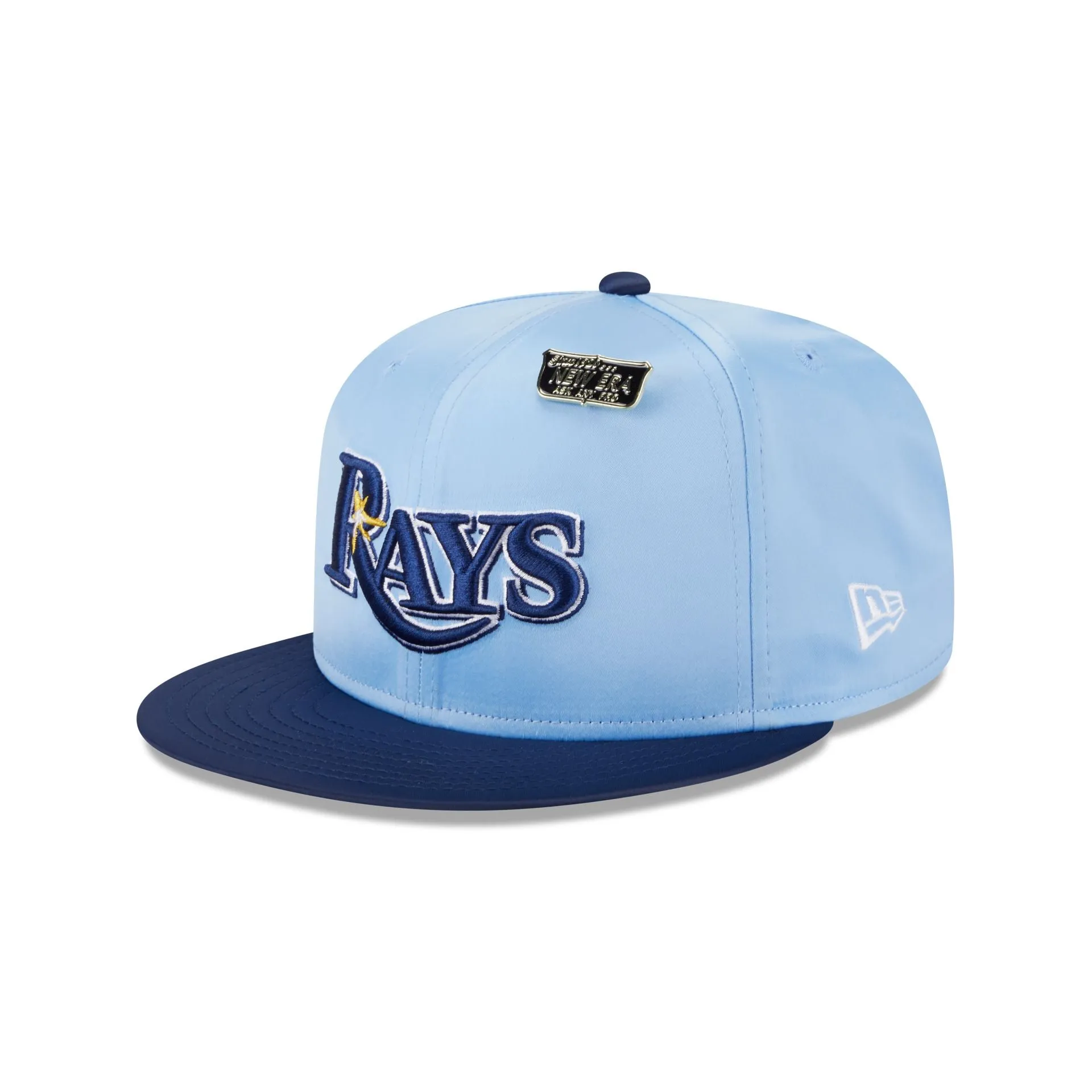 Tampa Bay Rays Satin Pin 9FIFTY Snapback Hat sold by New Era product image thumbnail 3