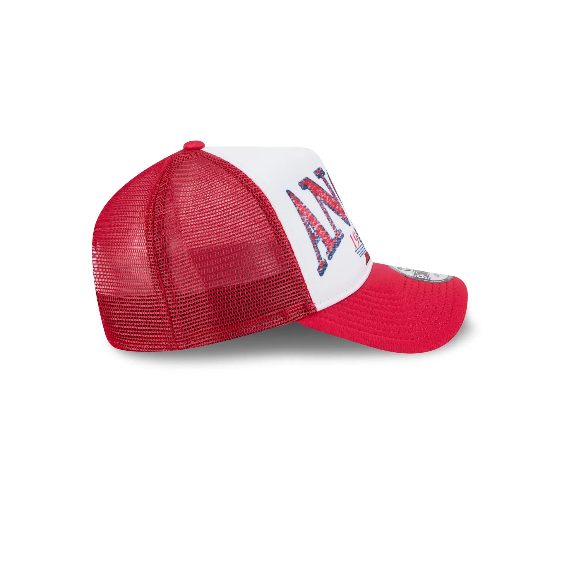 Los Angeles Angels Distressed 9FORTY A-Frame Trucker Hat sold by New Era product image thumbnail 5