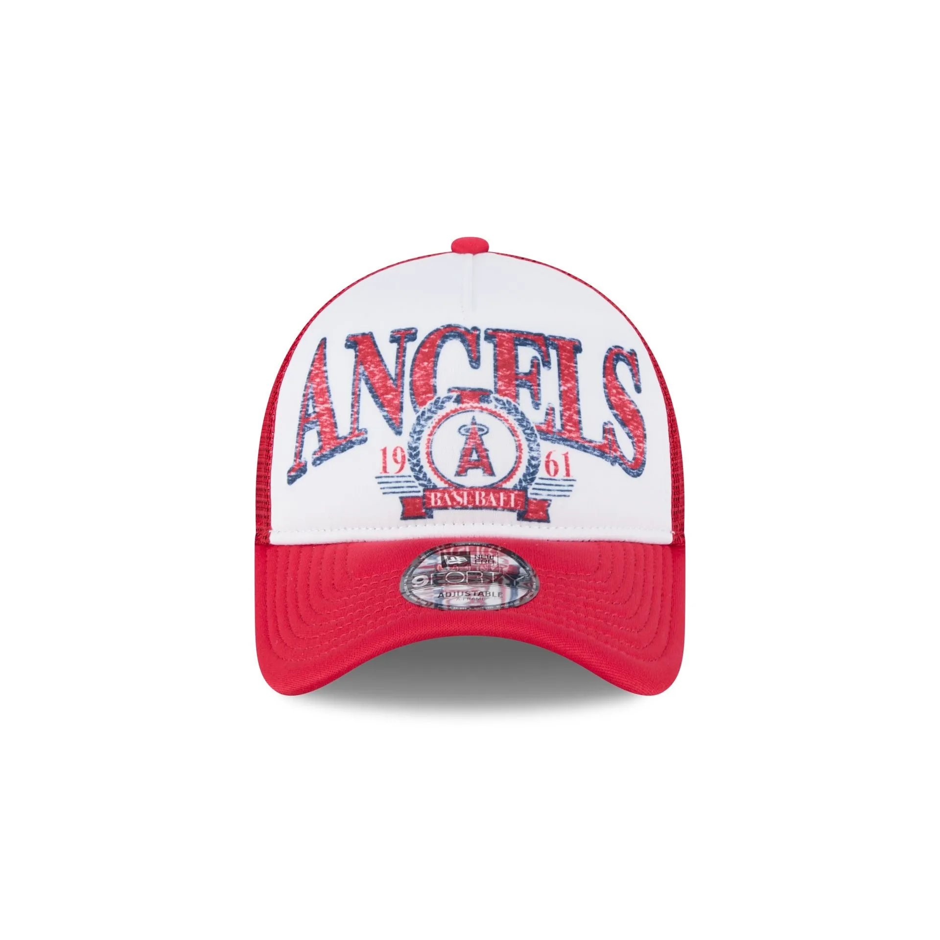 Los Angeles Angels Distressed 9FORTY A-Frame Trucker Hat sold by New Era product image thumbnail 2