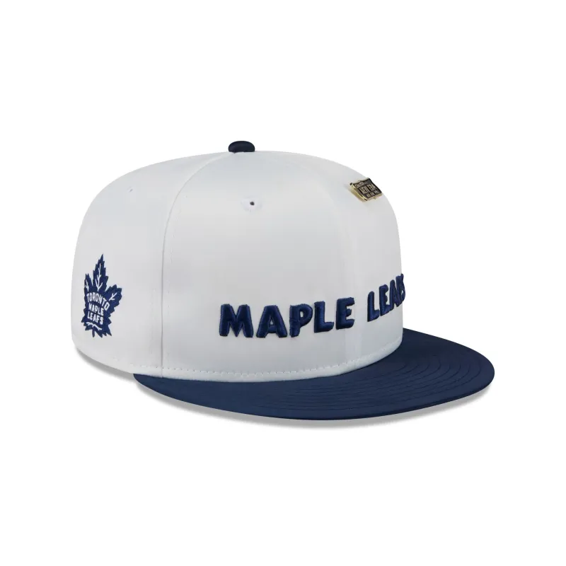 Toronto Maple Leafs Spring Satin 59FIFTY Fitted Hat sold by New Era