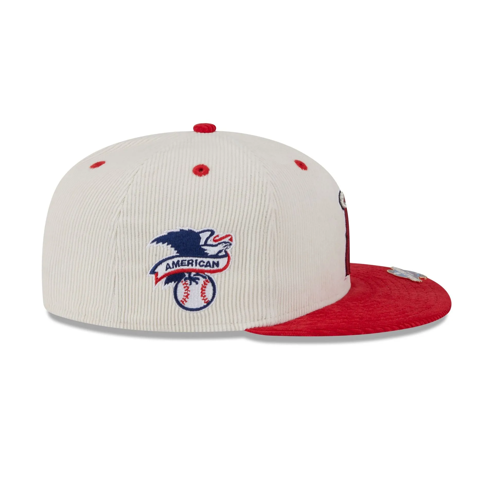 Los Angeles Angels Two Tone Cord 59FIFTY Fitted Hat sold by New Era product image thumbnail 4