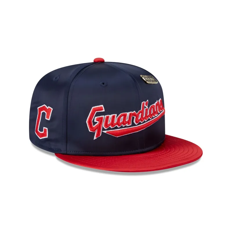 Cleveland Guardians Satin Pin 9FIFTY Snapback Hat sold by New Era