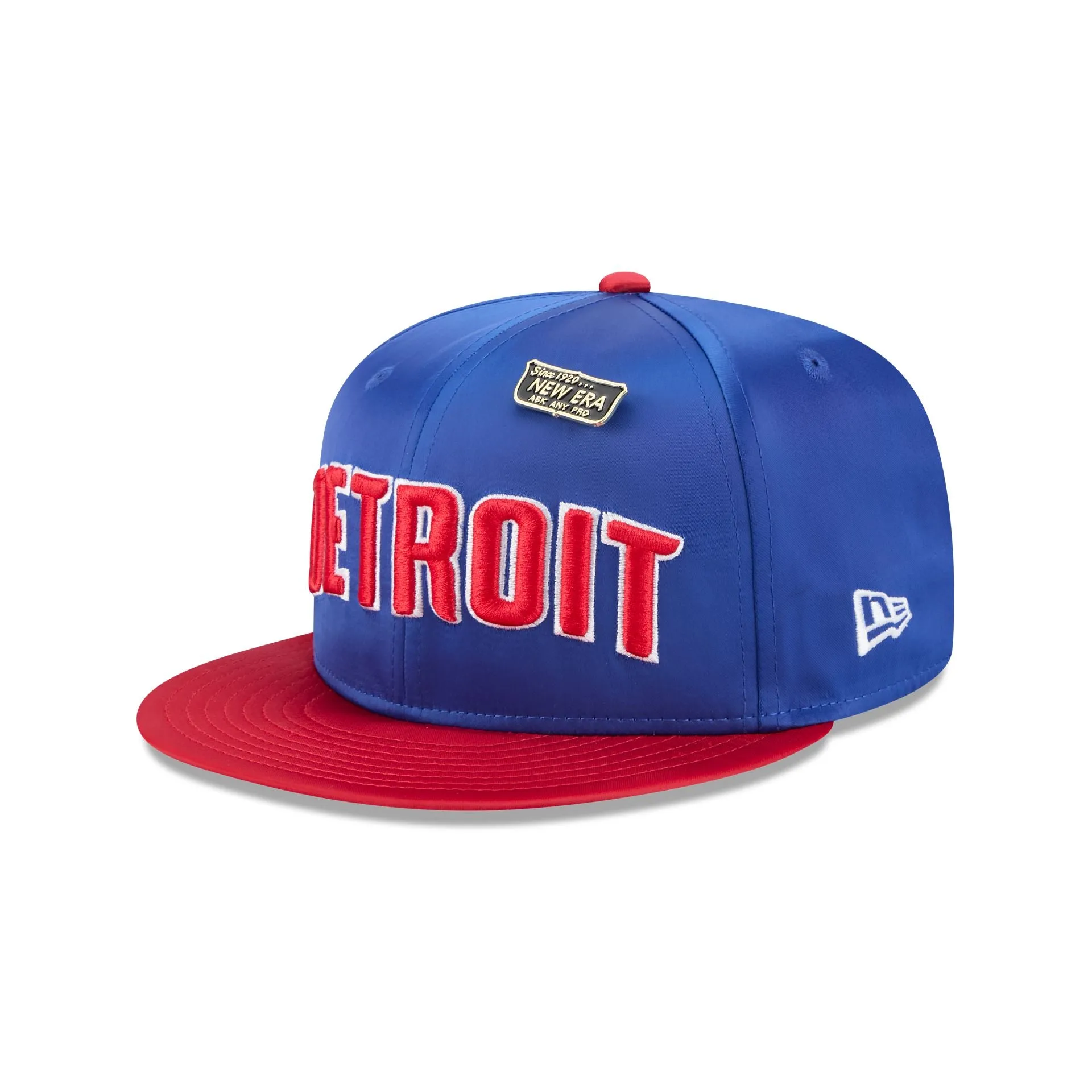 Detroit Pistons Satin Pin 9FIFTY Snapback Hat sold by New Era product image thumbnail 3