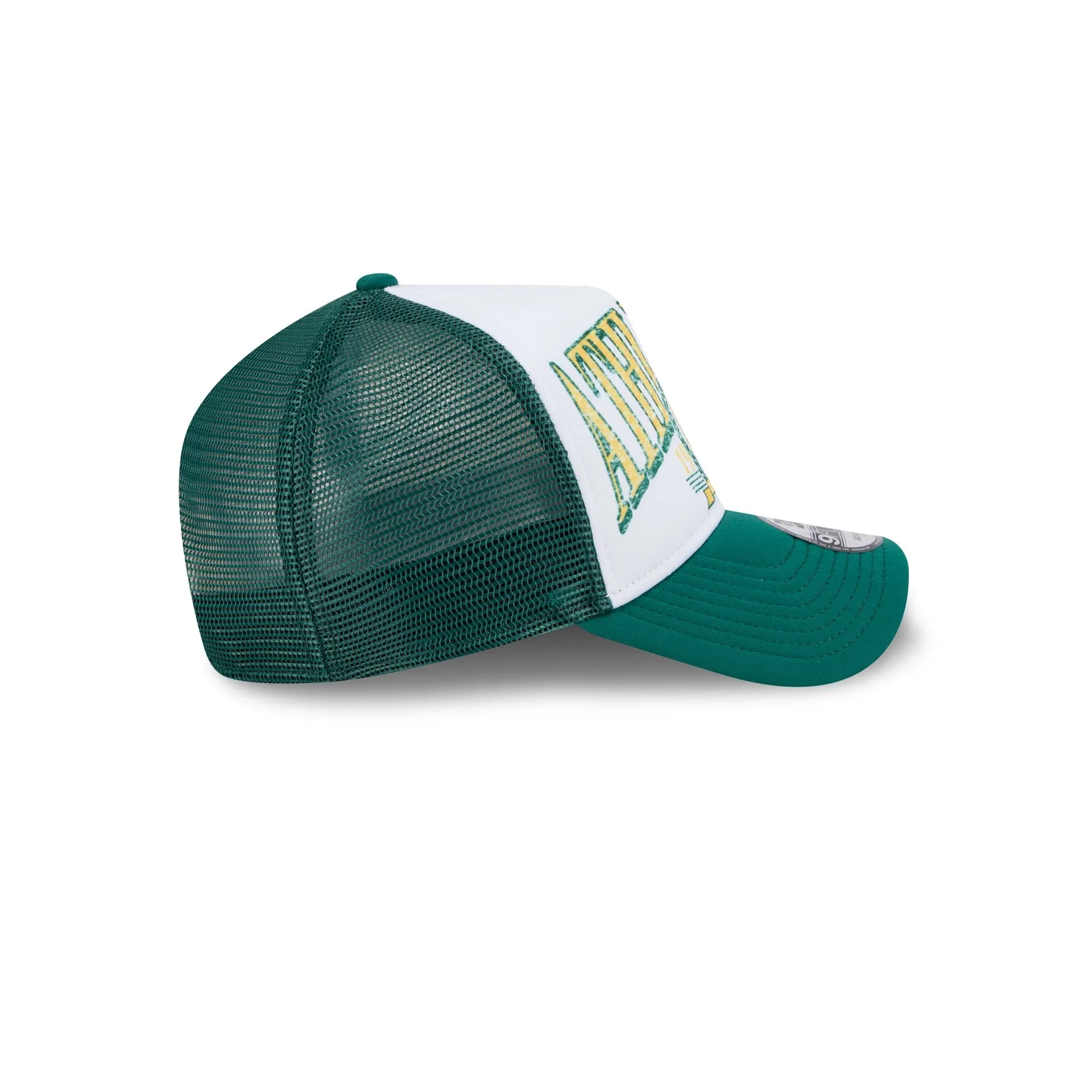 Athletics Distressed 9FORTY A-Frame Trucker Hat sold by New Era product image thumbnail 5