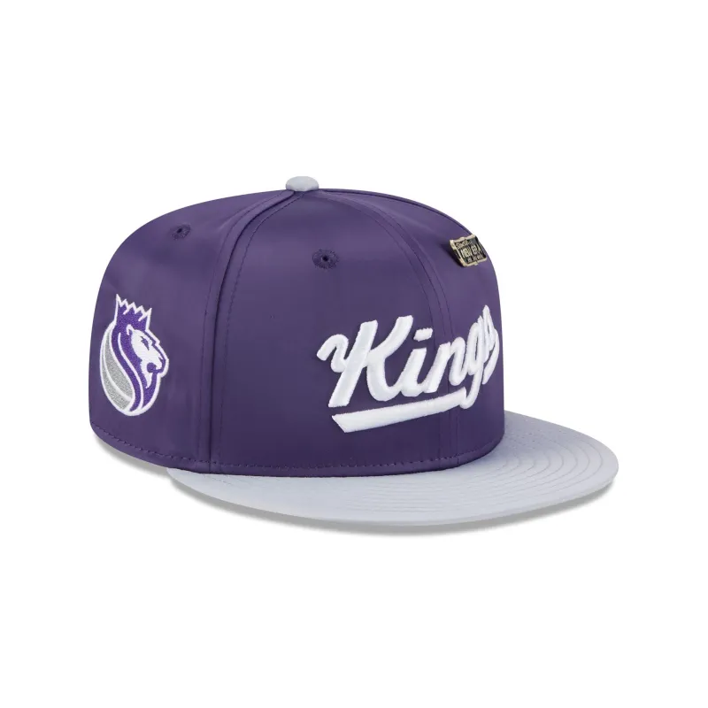 Sacramento Kings Satin Pin 9FIFTY Snapback Hat sold by New Era