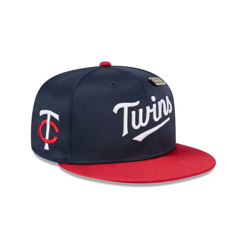 Minnesota Twins Spring Satin 59FIFTY Fitted Hat sold by New Era