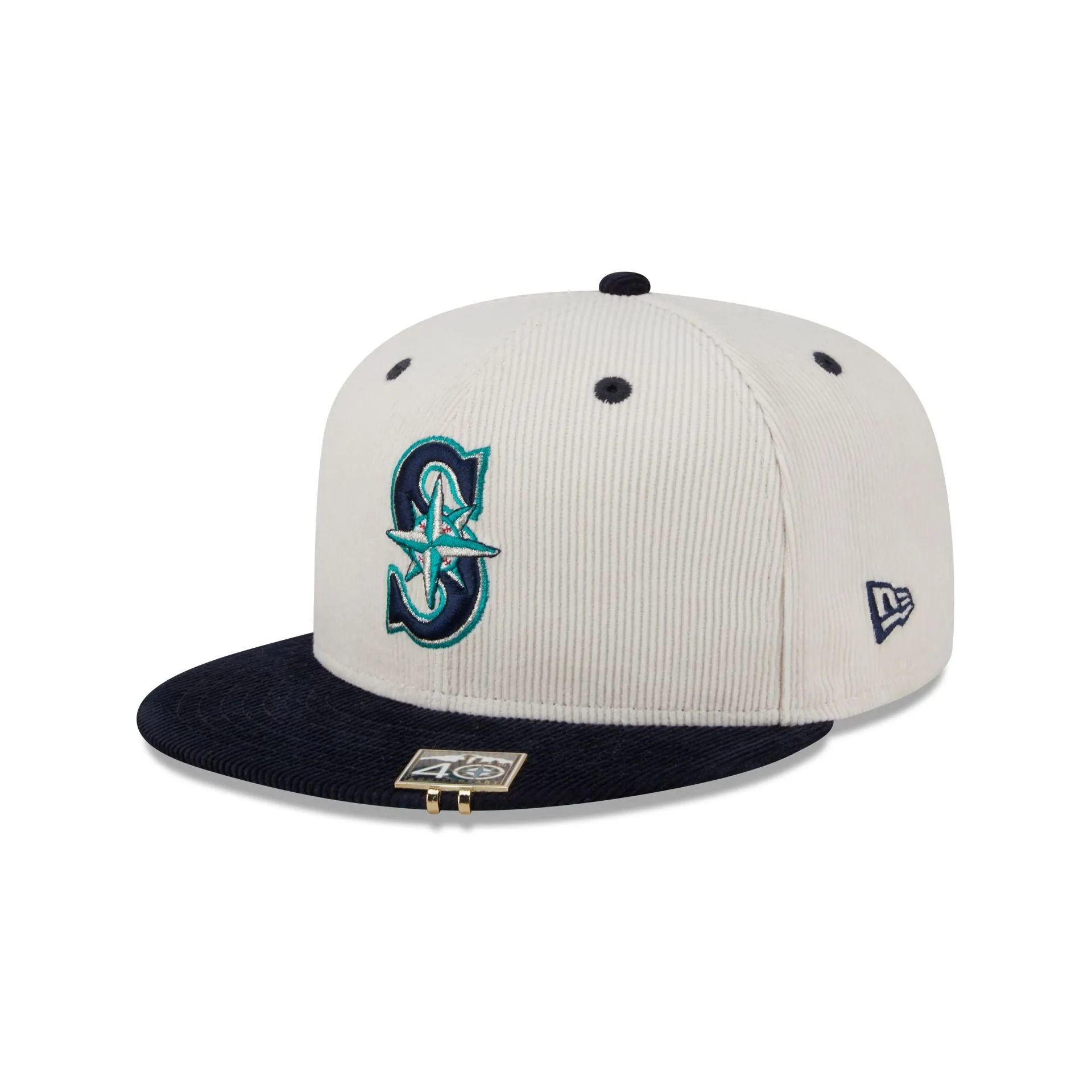 Seattle Mariners Two Tone Cord 59FIFTY Fitted Hat sold by New Era product image thumbnail 3