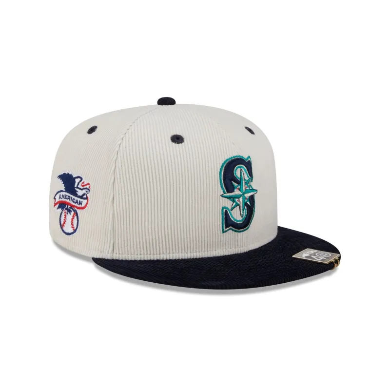 Seattle Mariners Two Tone Cord 59FIFTY Fitted Hat sold by New Era