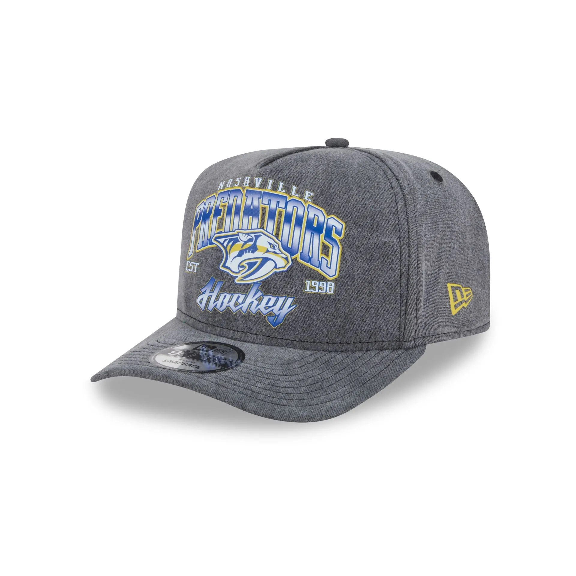 Nashville Predators Washed 9FIFTY A-Frame Snapback Hat sold by New Era