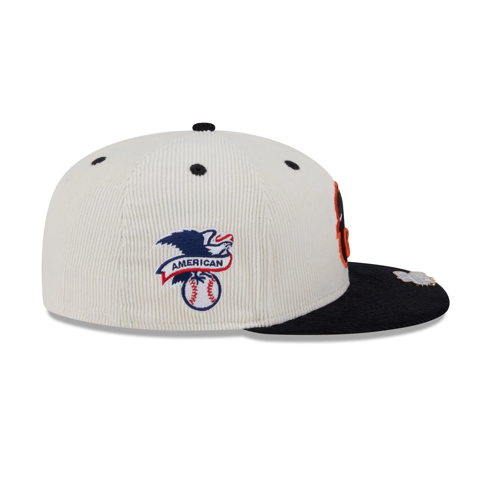 Baltimore Orioles Two Tone Cord 59FIFTY Fitted Hat sold by New Era product image thumbnail 4