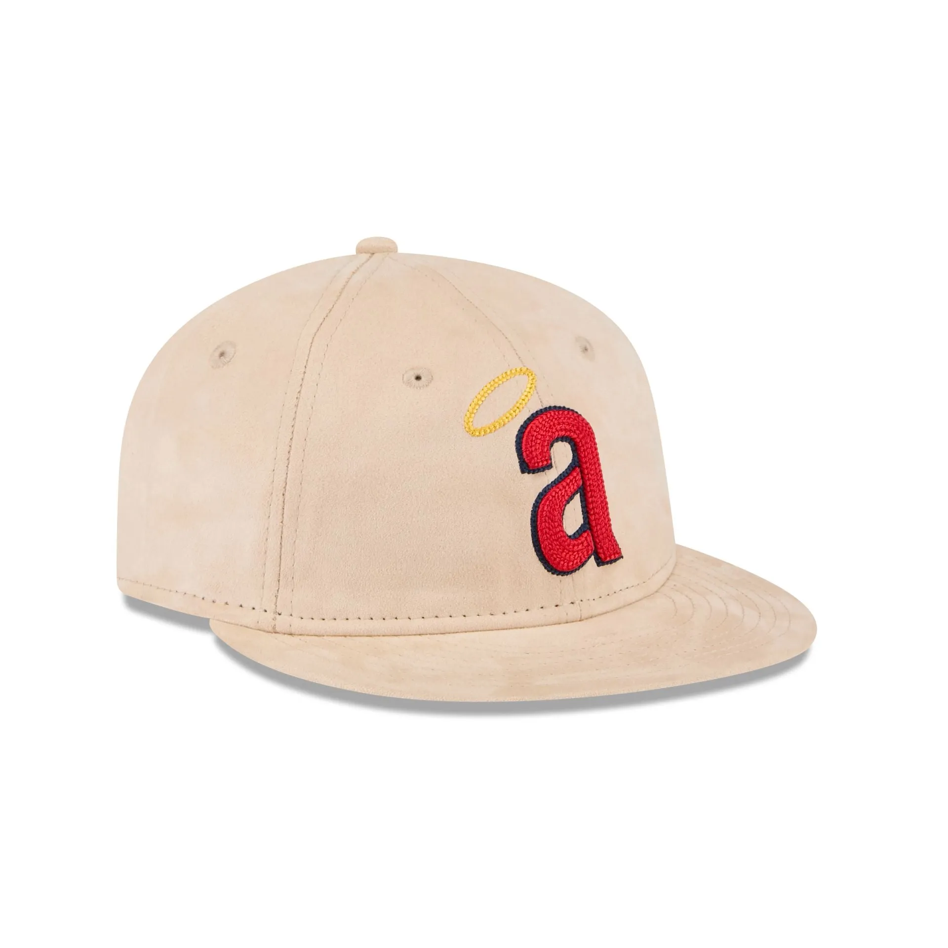 Los Angeles Angels Stone Suede Retro Crown 9FIFTY Snapback Hat sold by New Era product image thumbnail 3