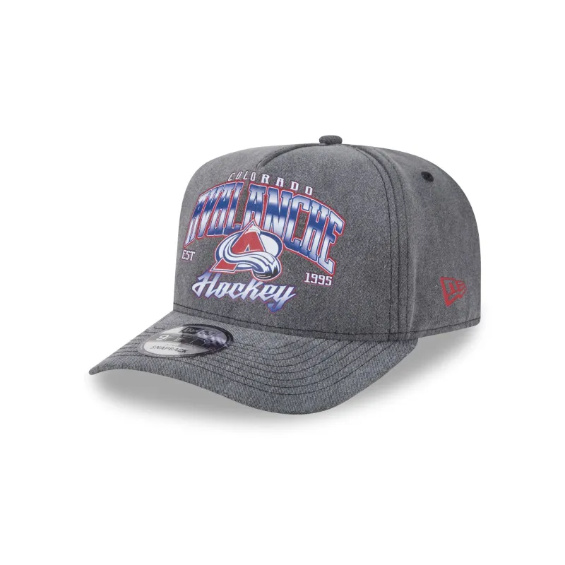 Colorado Avalanche Washed 9FIFTY A-Frame Snapback Hat sold by New Era