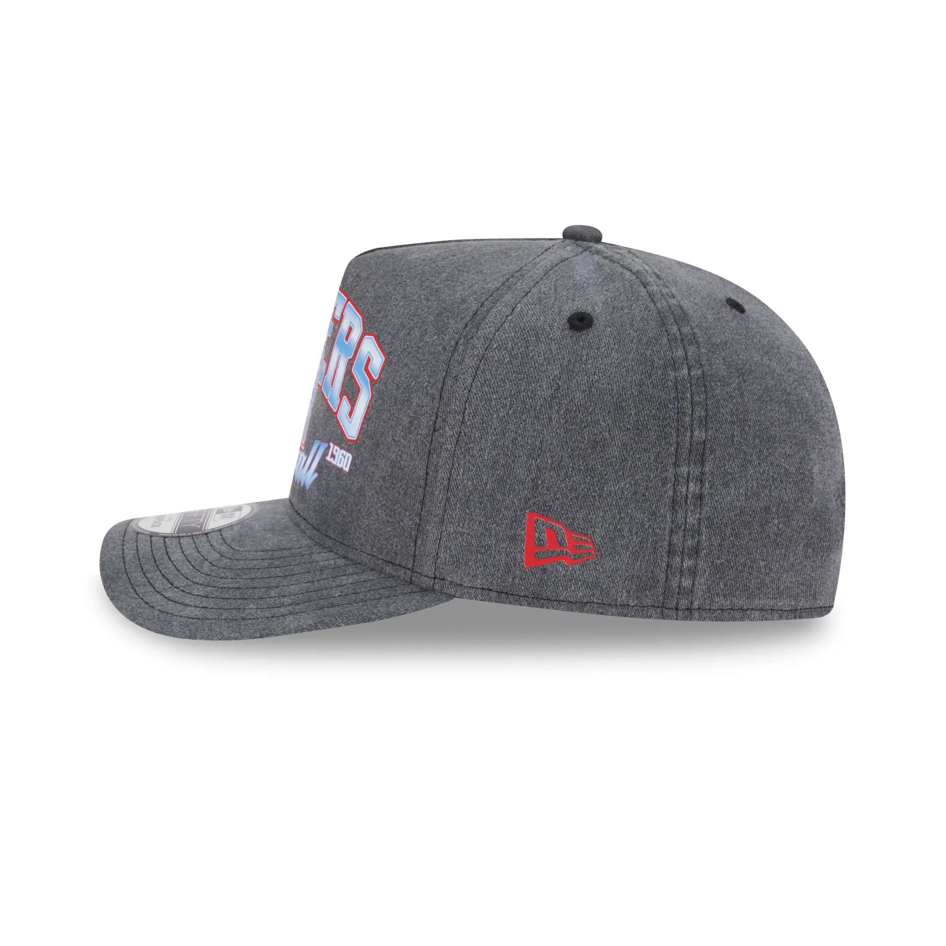 Oilers Washed 9FIFTY A-Frame Snapback Hat sold by New Era product image thumbnail 4