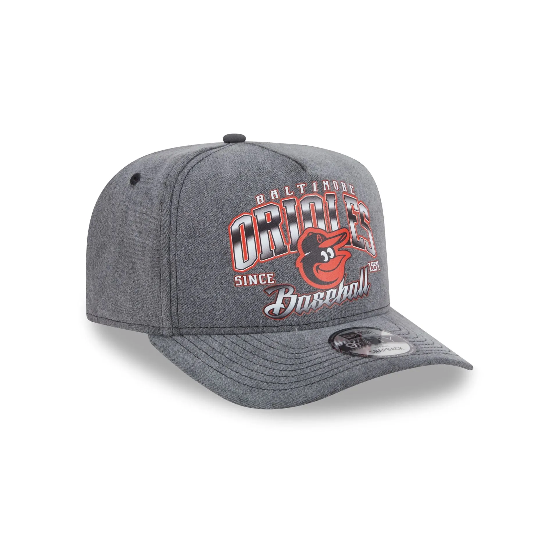 Baltimore Orioles Washed 9FIFTY A-Frame Snapback Hat sold by New Era product image thumbnail 3