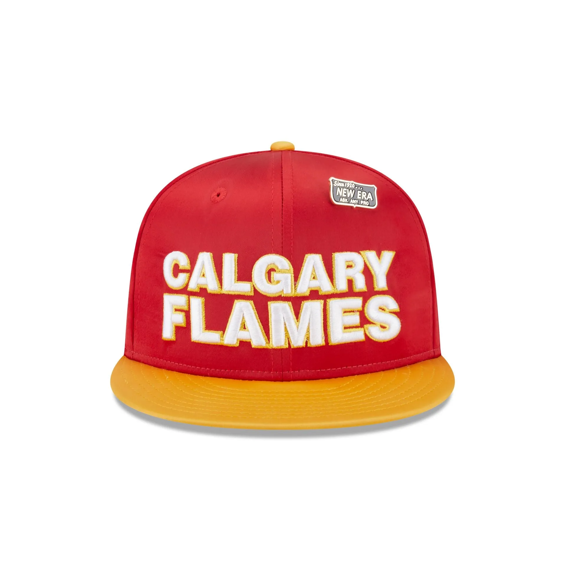 Calgary Flames Spring Satin 59FIFTY Fitted Hat sold by New Era product image thumbnail 2