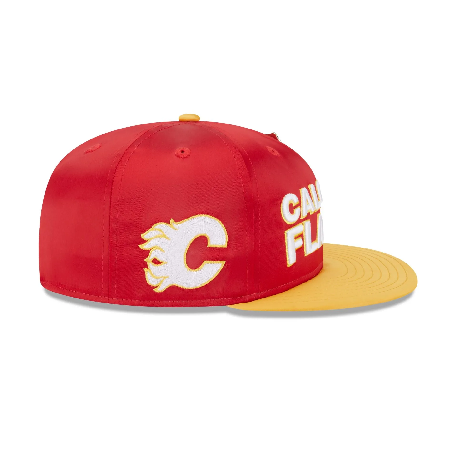 Calgary Flames Spring Satin 59FIFTY Fitted Hat sold by New Era product image thumbnail 4