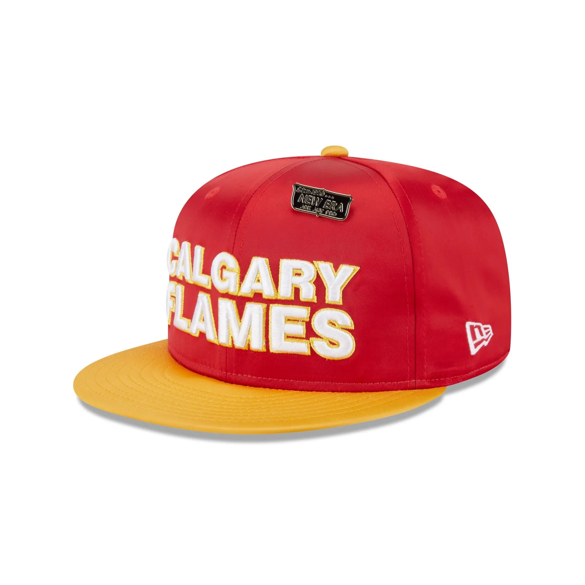 Calgary Flames Spring Satin 59FIFTY Fitted Hat sold by New Era product image thumbnail 3