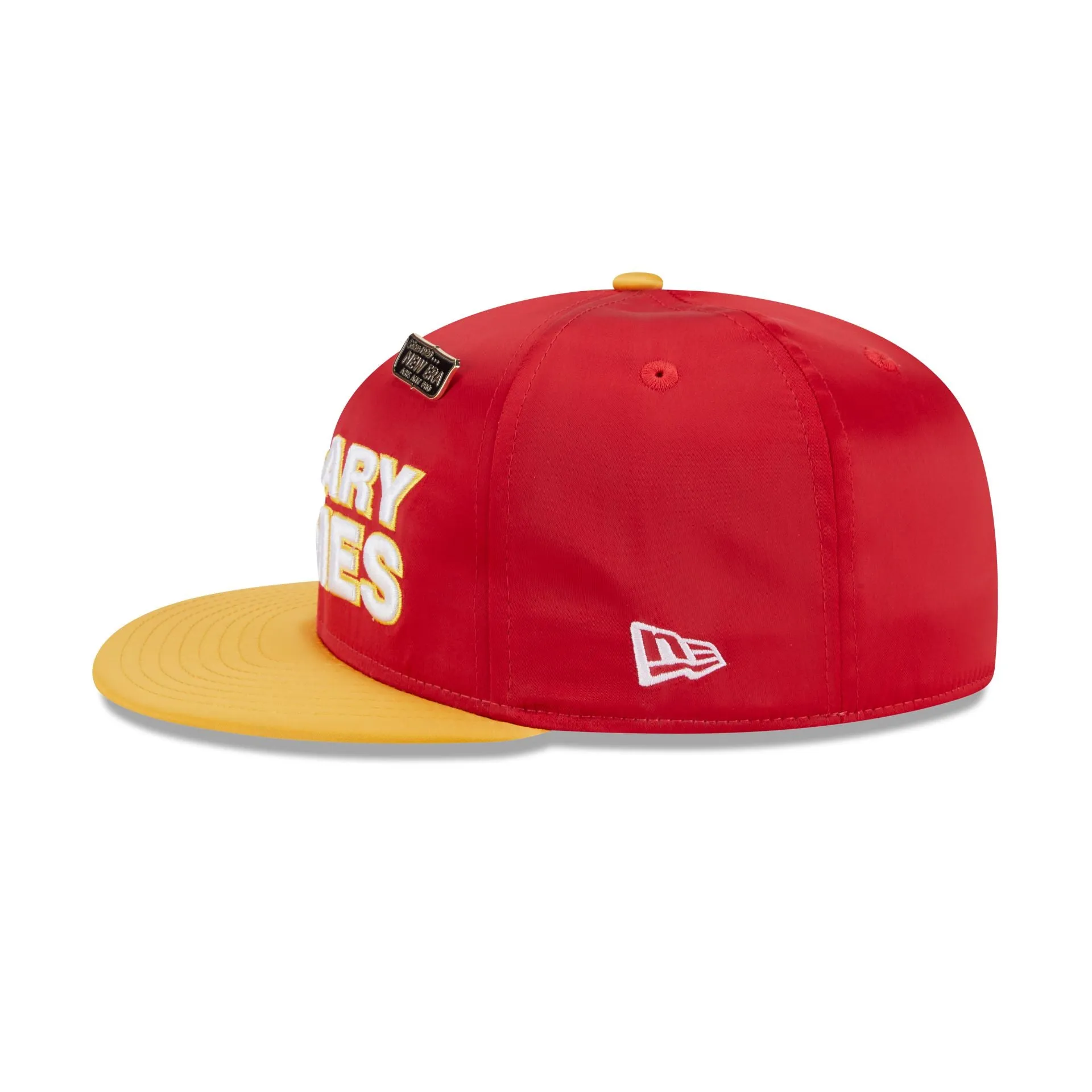 Calgary Flames Spring Satin 59FIFTY Fitted Hat sold by New Era product image thumbnail 5