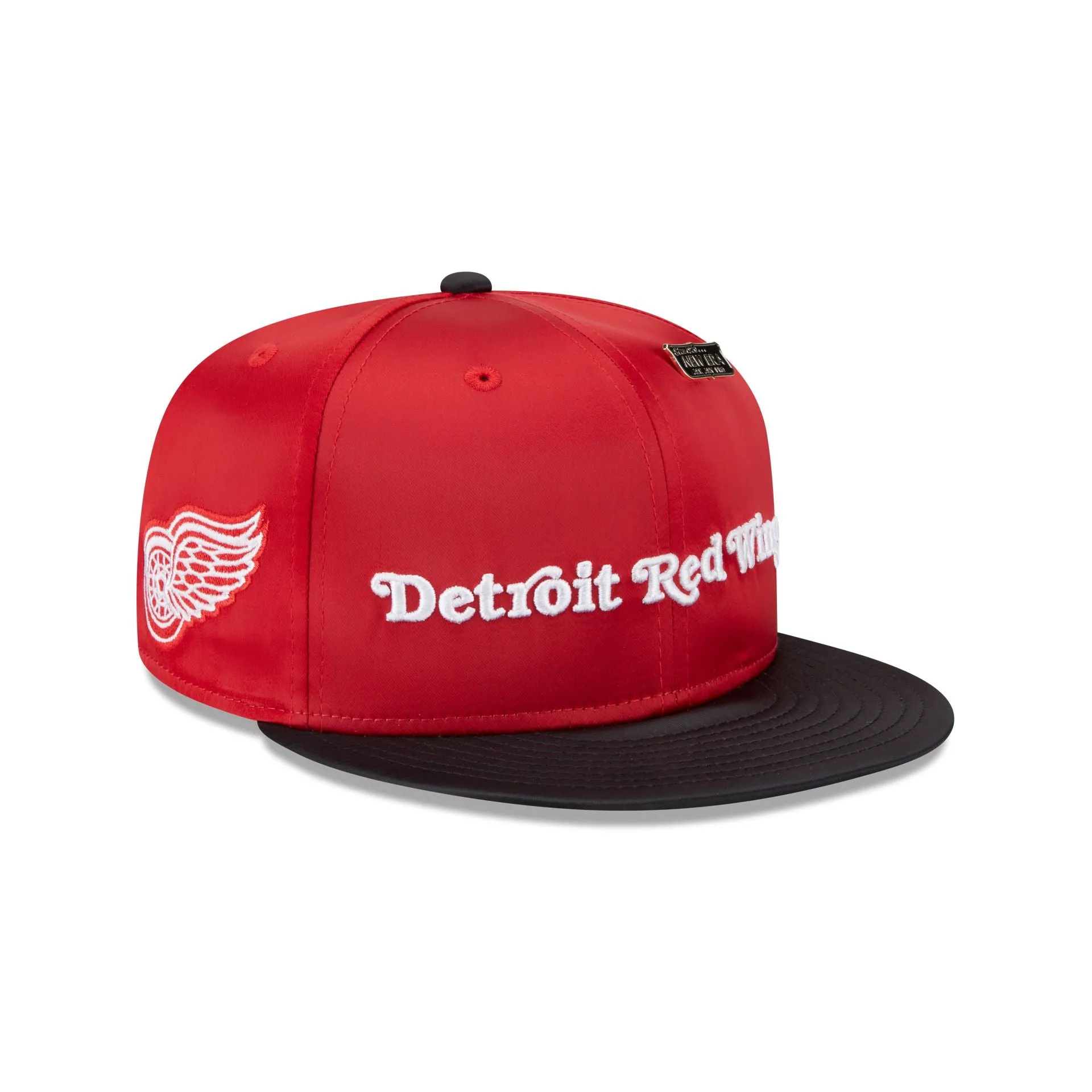 Detroit Red Wings Spring Satin 59FIFTY Fitted Hat sold by New Era