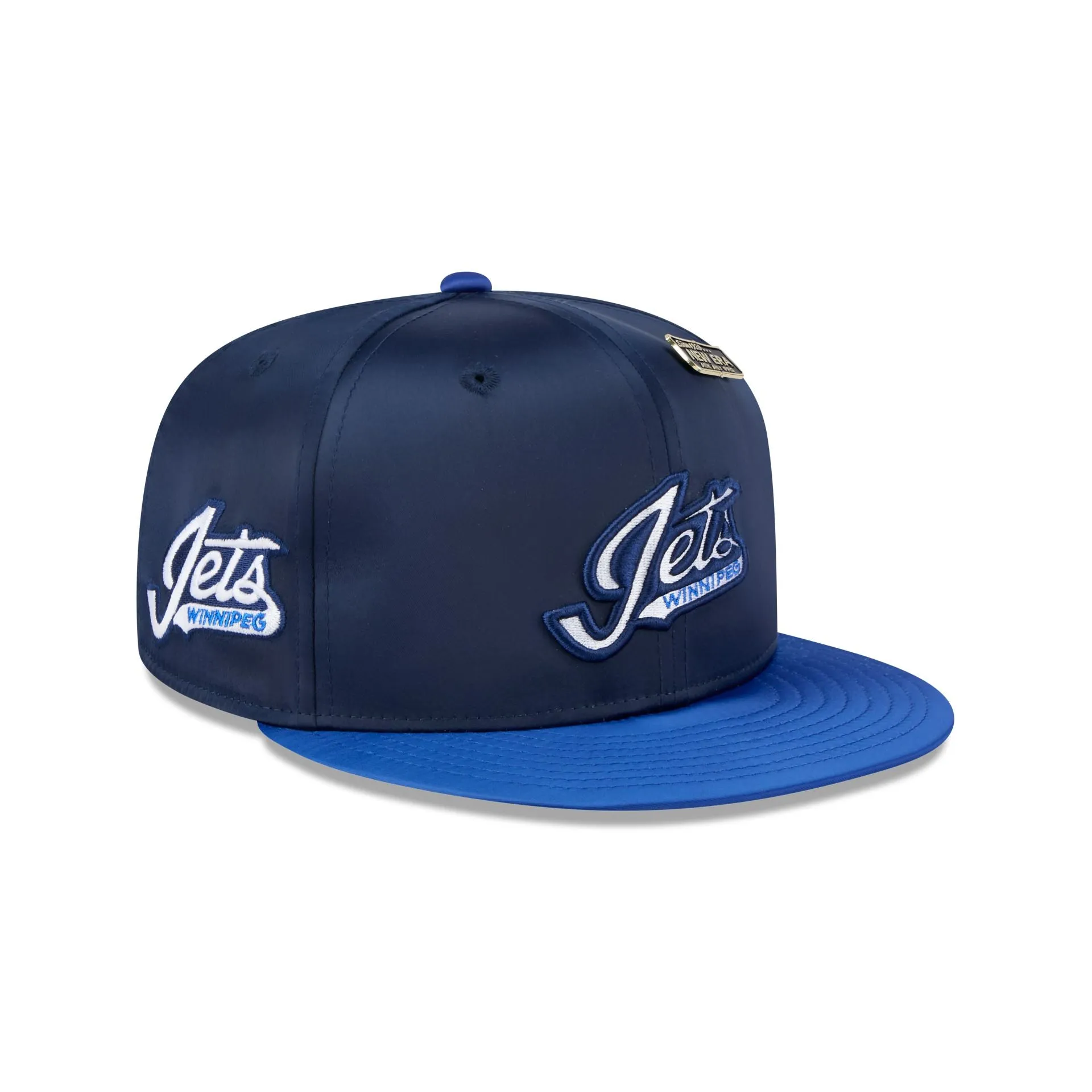 Winnipeg Jets Spring Satin 59FIFTY Fitted Hat sold by New Era