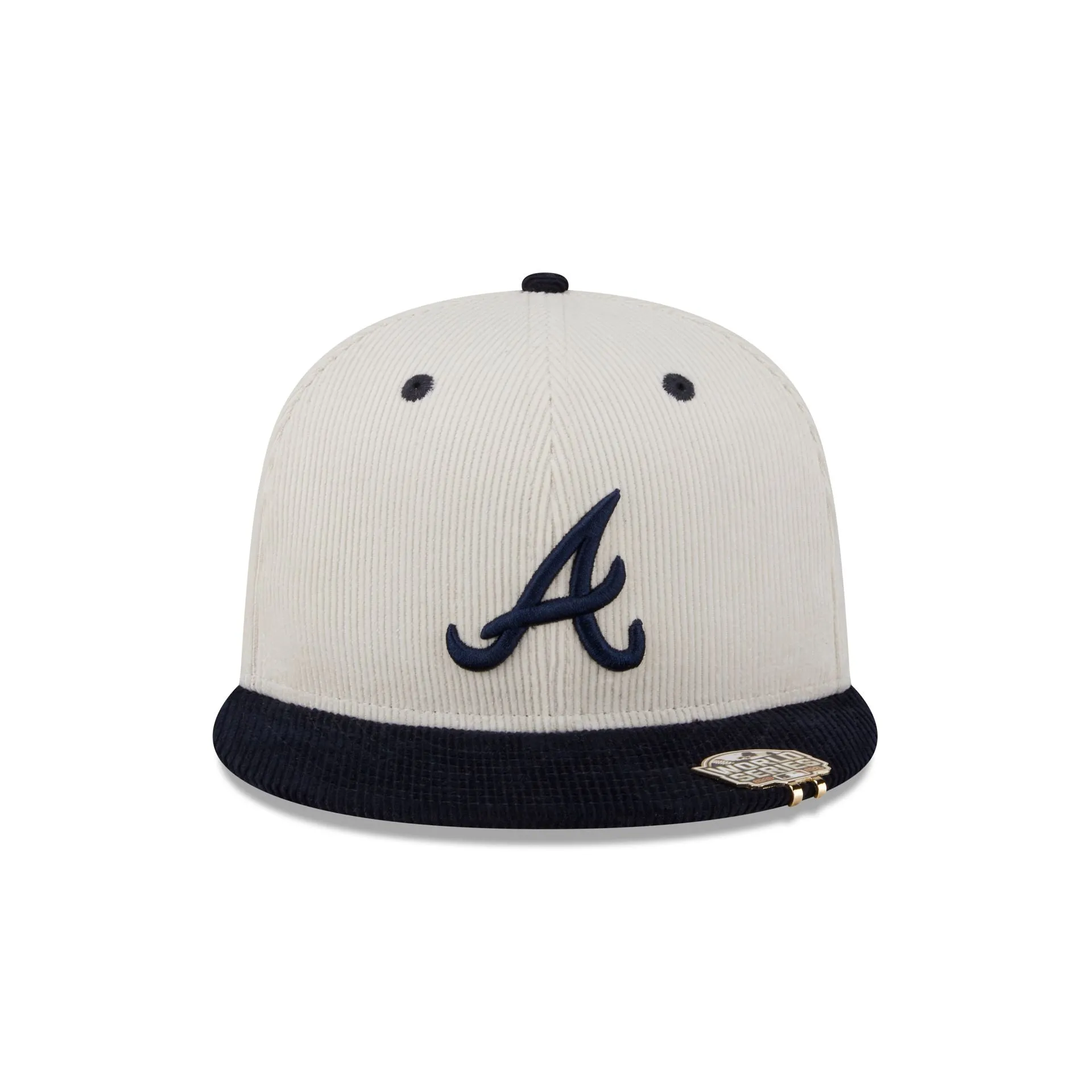 Atlanta Braves Two Tone Cord 59FIFTY Fitted Hat sold by New Era product image thumbnail 2