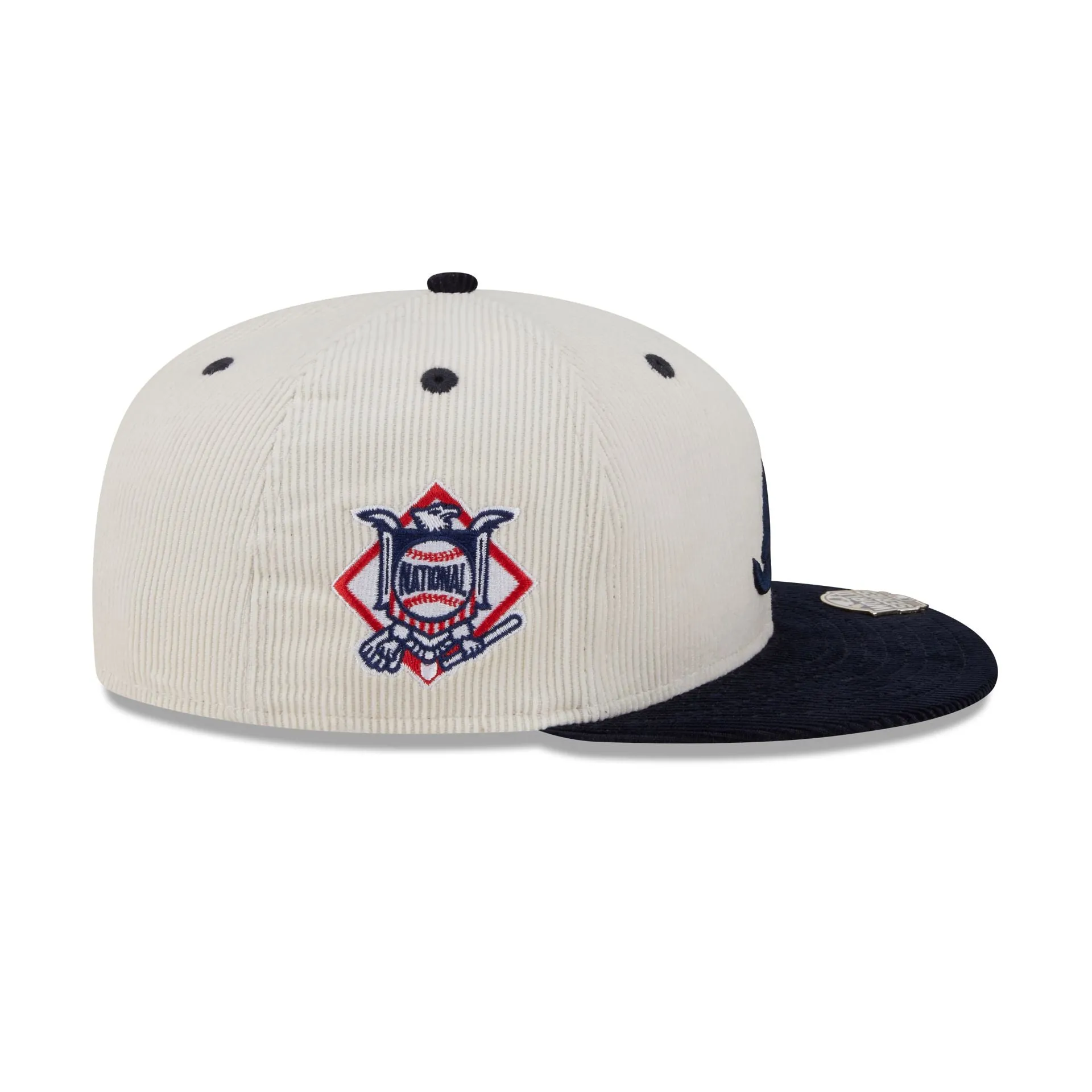 Atlanta Braves Two Tone Cord 59FIFTY Fitted Hat sold by New Era product image thumbnail 4