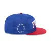 Philadelphia 76ers Satin Pin 9FIFTY Snapback Hat sold by New Era
