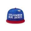 Columbus Blue Jackets Spring Satin 59FIFTY Fitted Hat sold by New Era