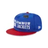 Columbus Blue Jackets Spring Satin 59FIFTY Fitted Hat sold by New Era