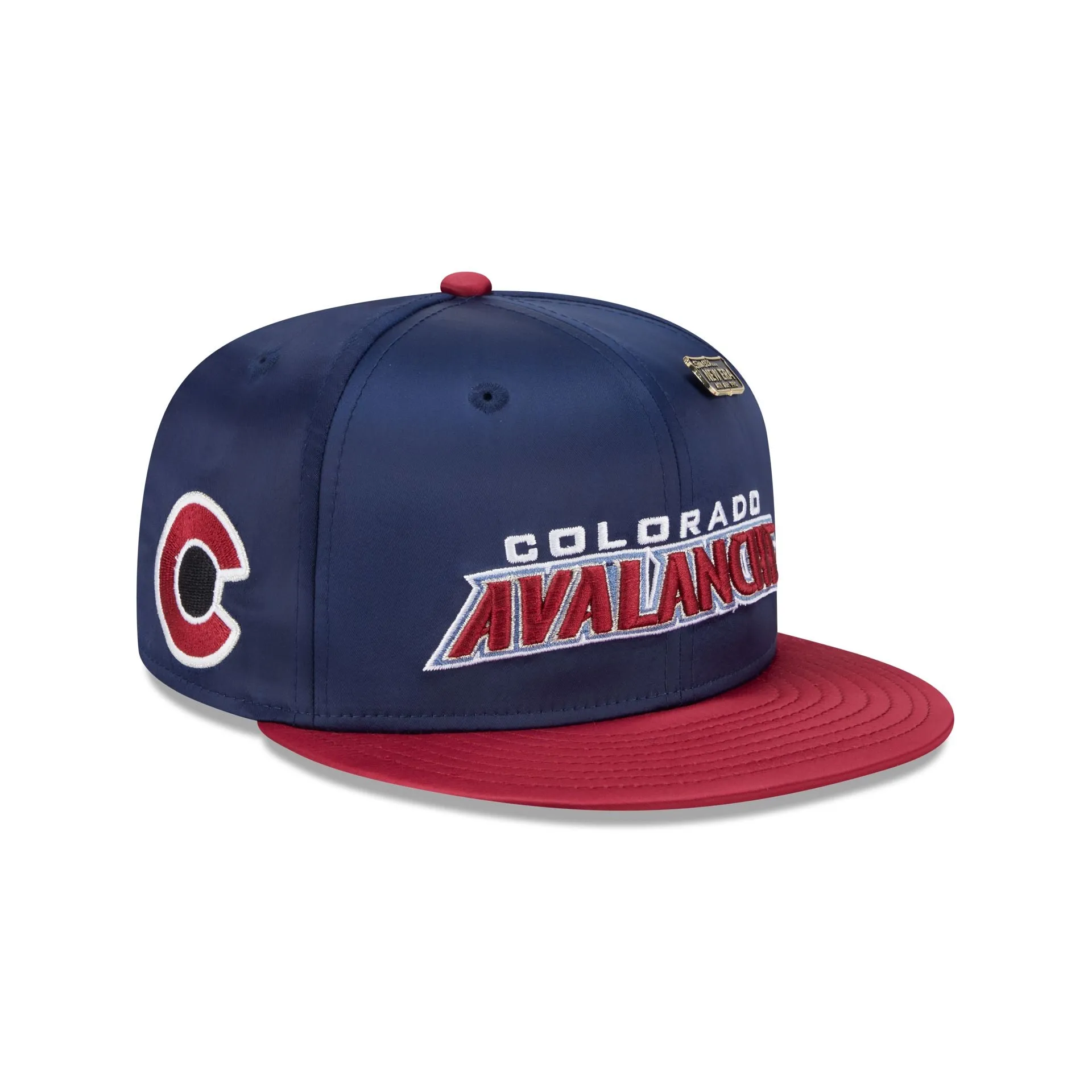 Colorado Avalanche Spring Satin 59FIFTY Fitted Hat sold by New Era
