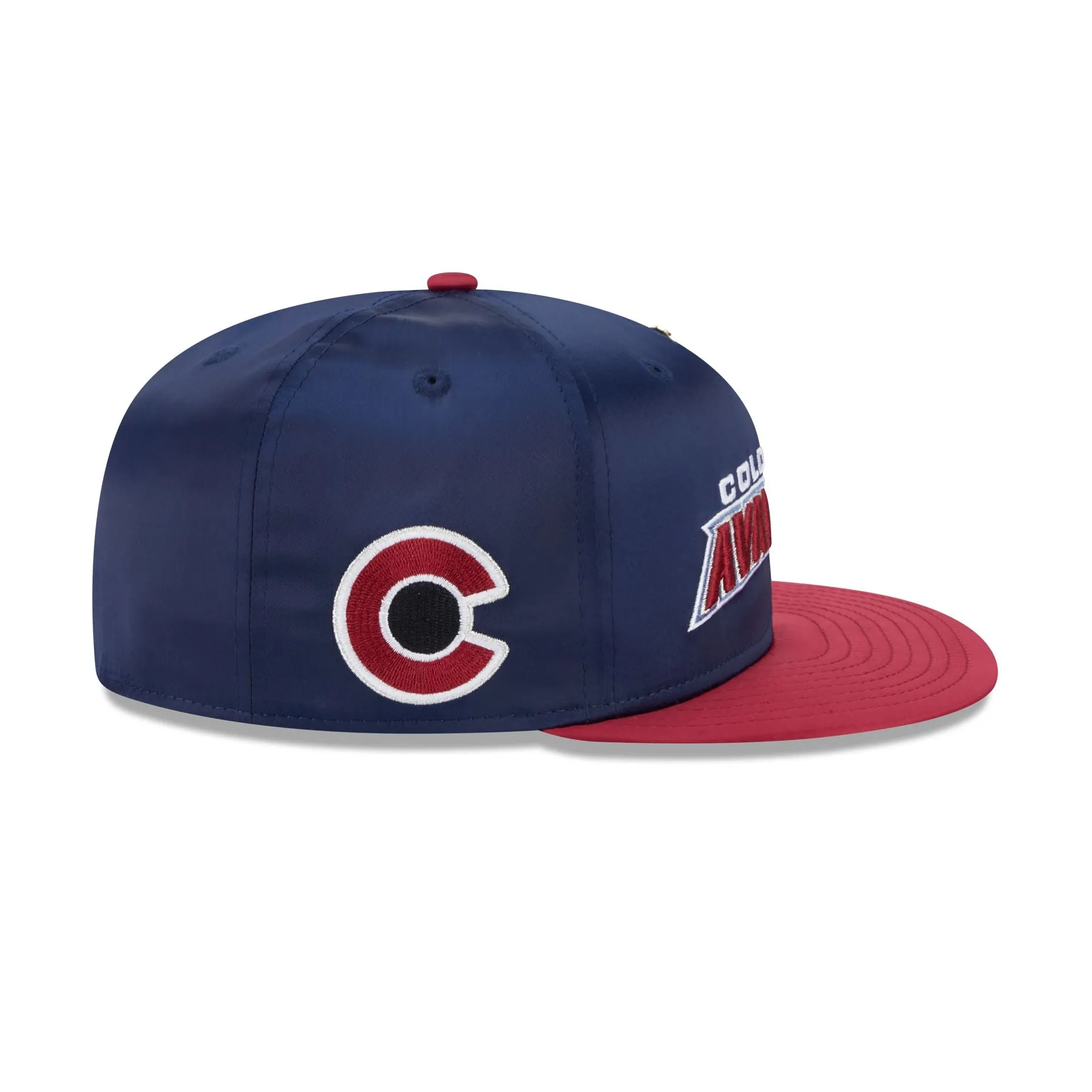 Colorado Avalanche Spring Satin 59FIFTY Fitted Hat sold by New Era product image thumbnail 4