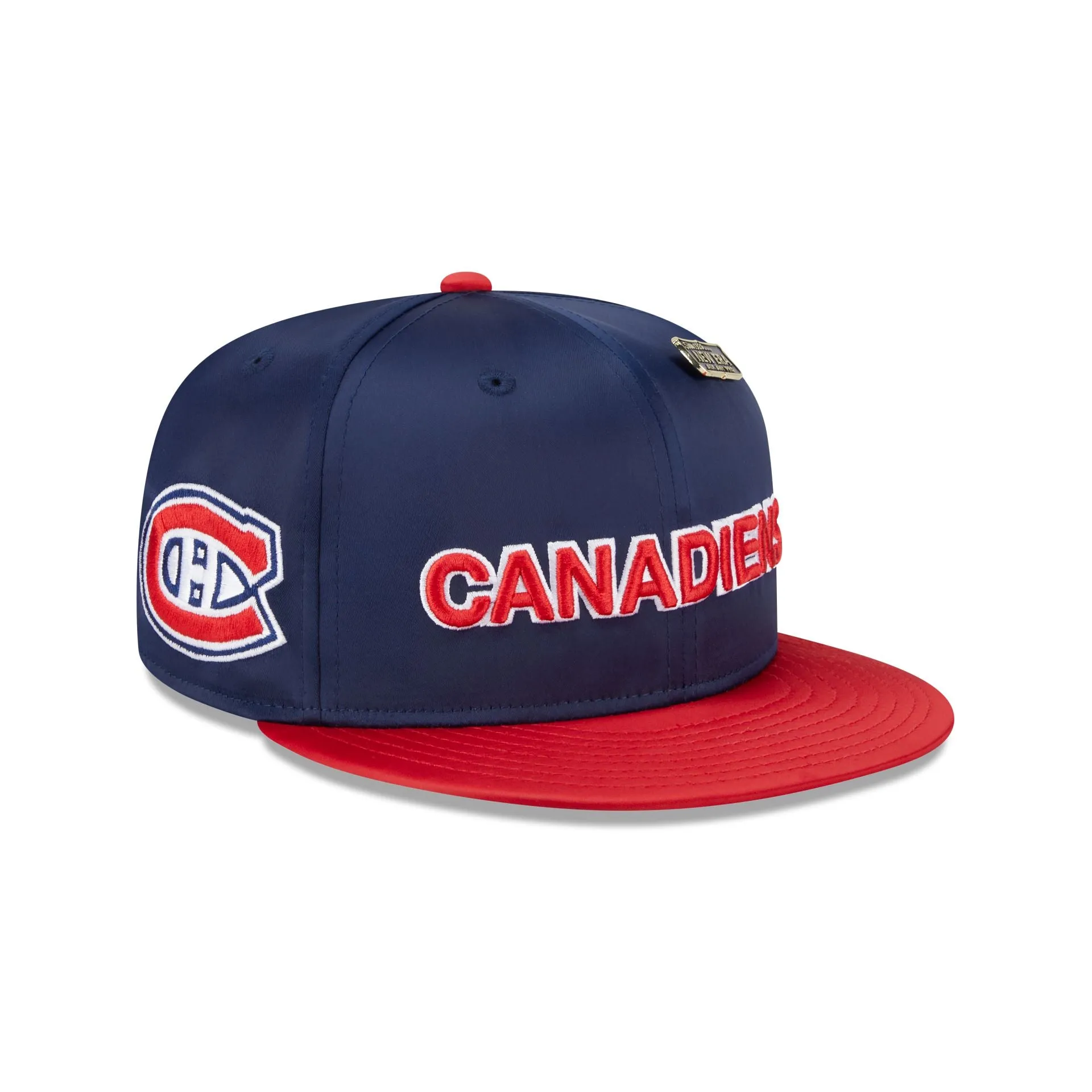Montreal Canadiens Spring Satin 59FIFTY Fitted Hat sold by New Era