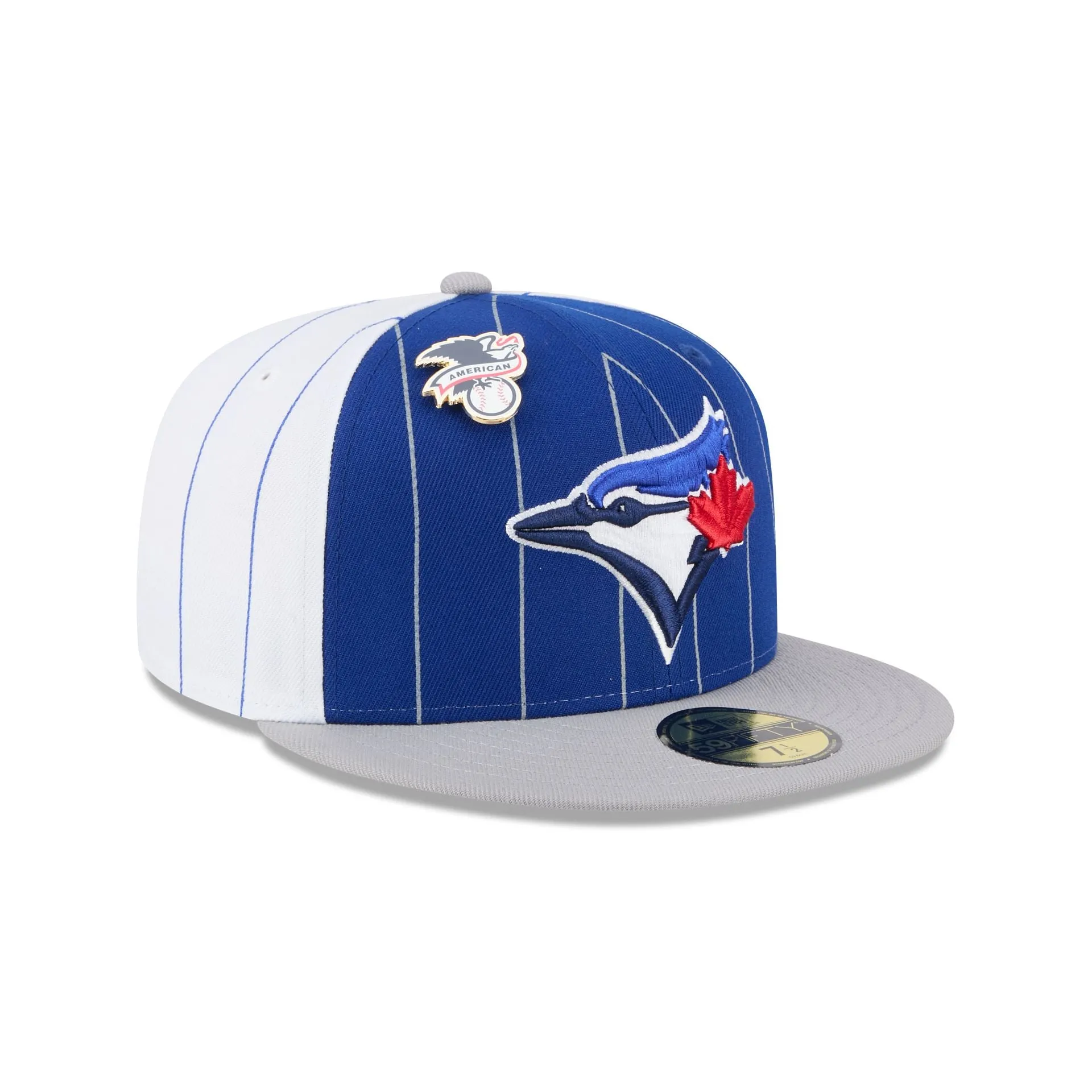 Toronto Blue Jays Pinstripe League Pin 59FIFTY Fitted Hat sold by New Era product image thumbnail 5