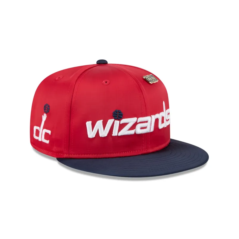 Washington Wizards Satin Pin 9FIFTY Snapback Hat sold by New Era