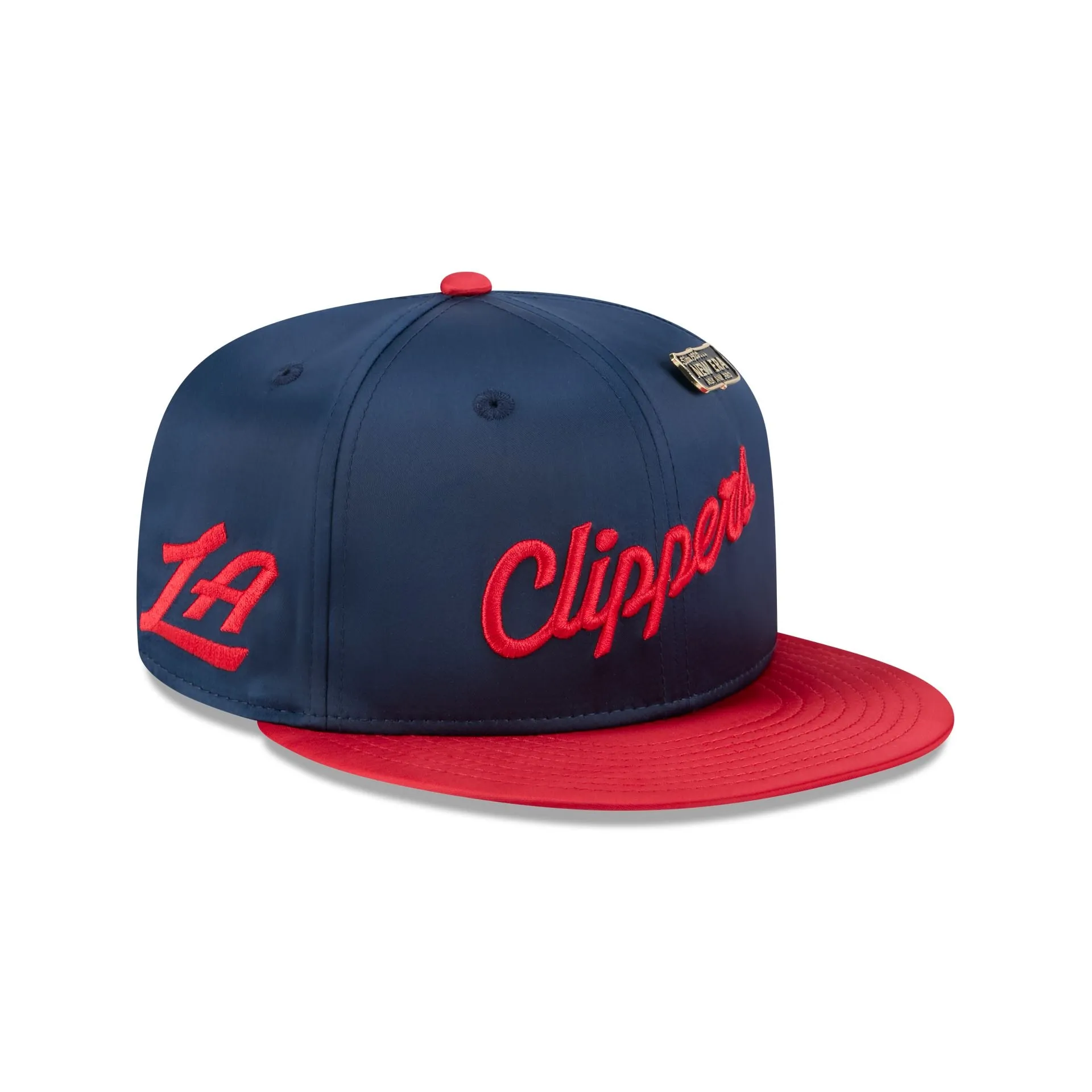Los Angeles Clippers Satin Pin 9FIFTY Snapback Hat sold by New Era